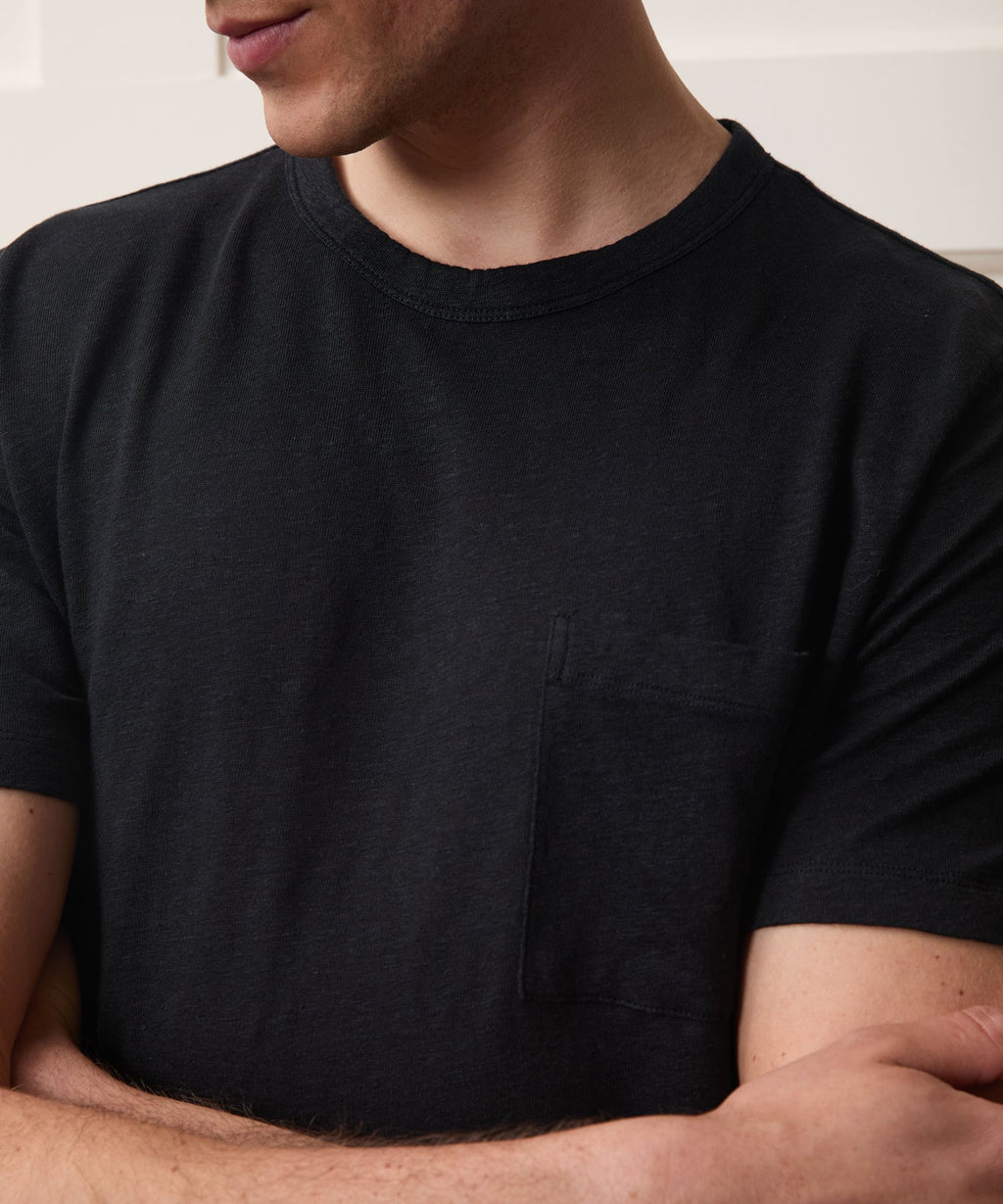 Linen Pocket Tee