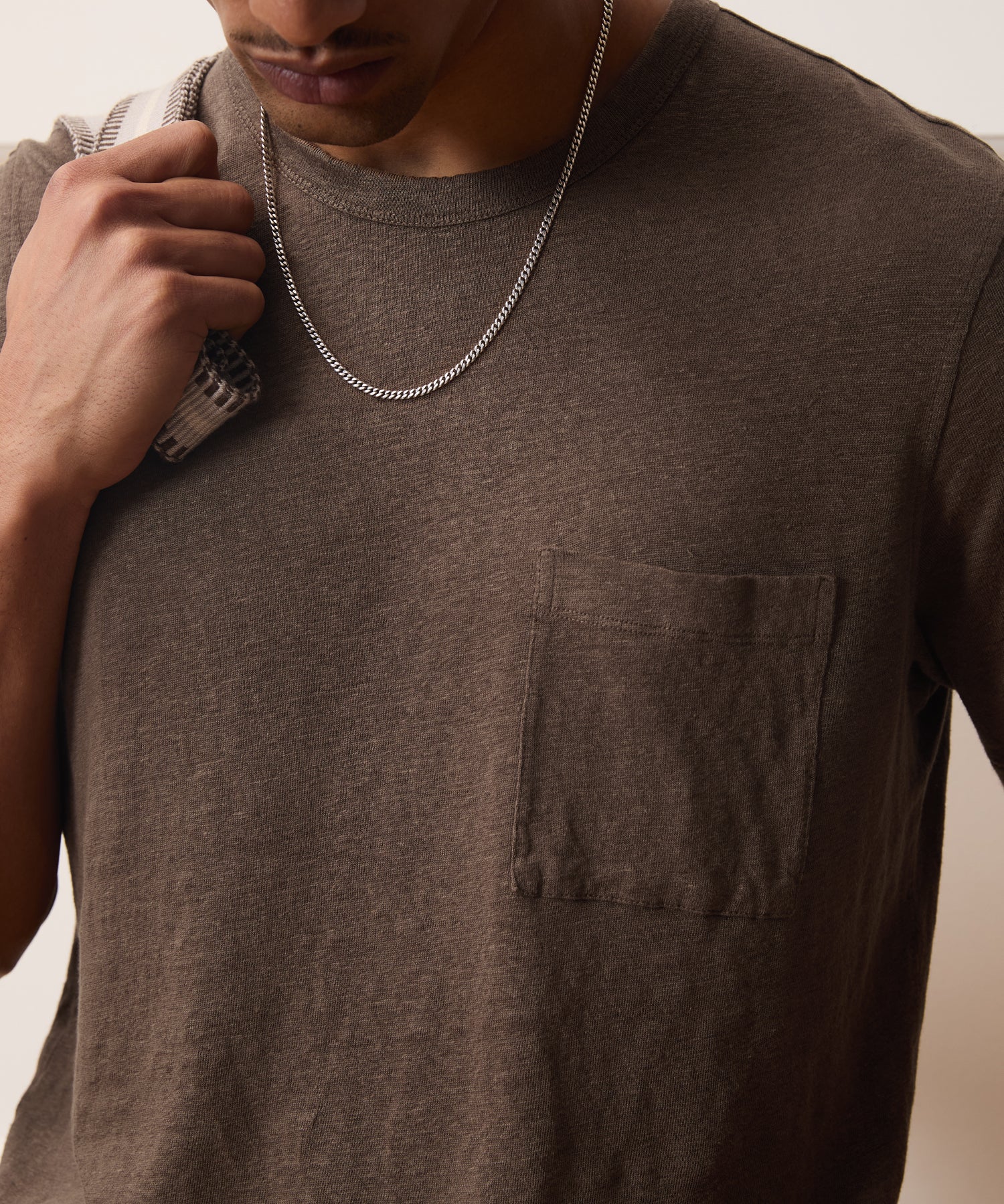 Linen Pocket Tee