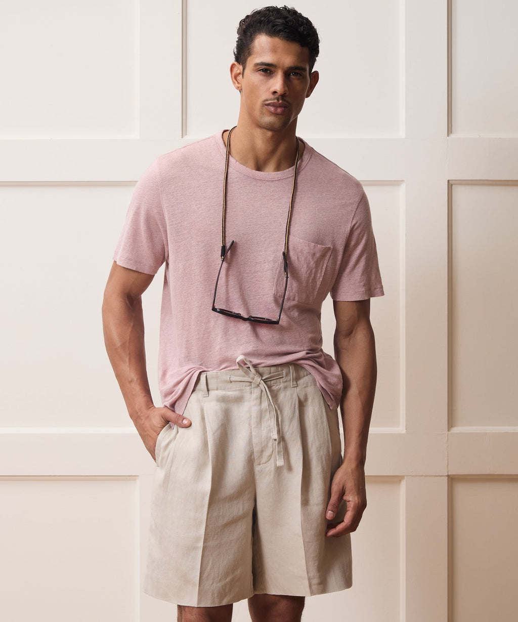 Linen Pocket Tee