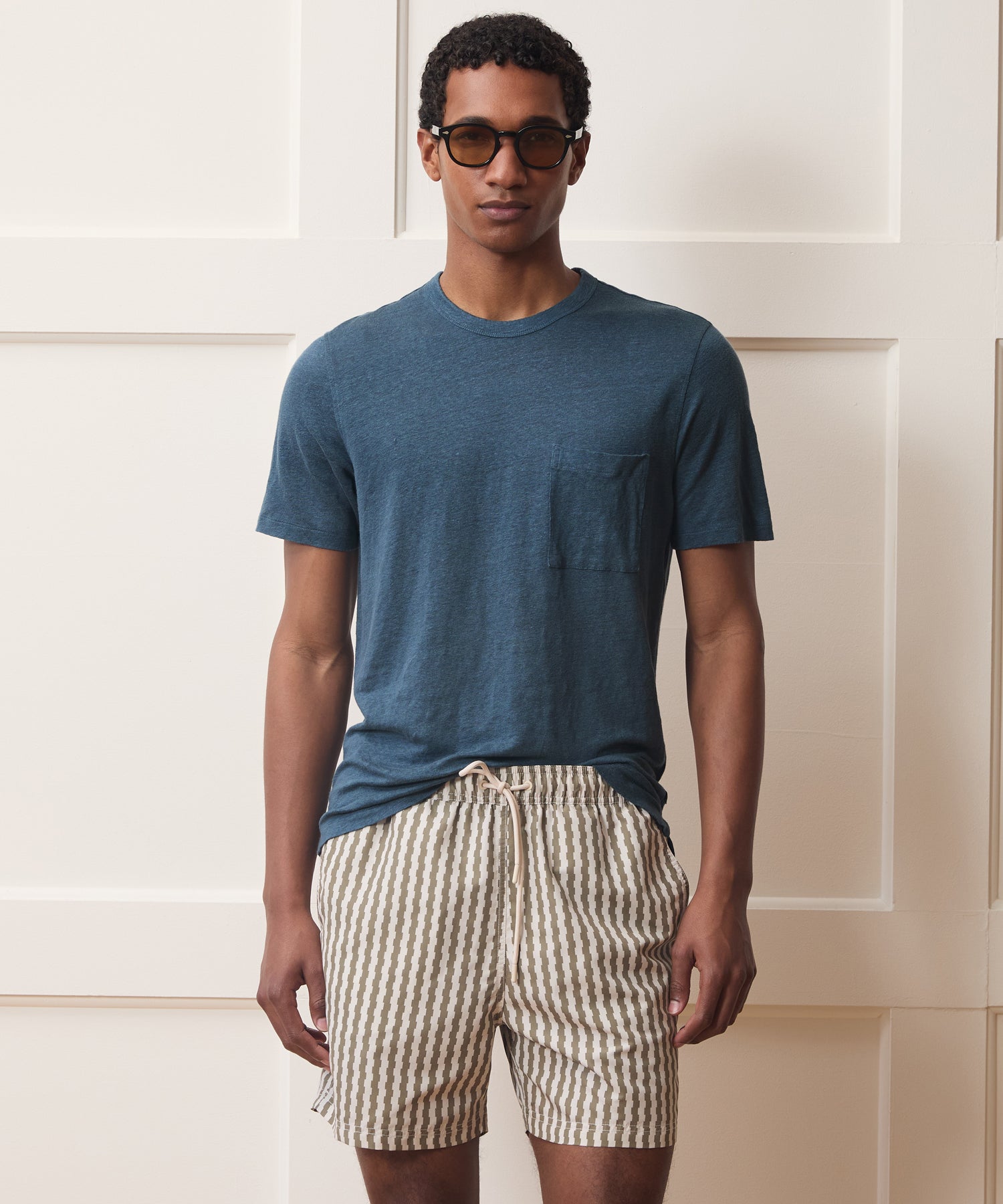 Linen Pocket Tee