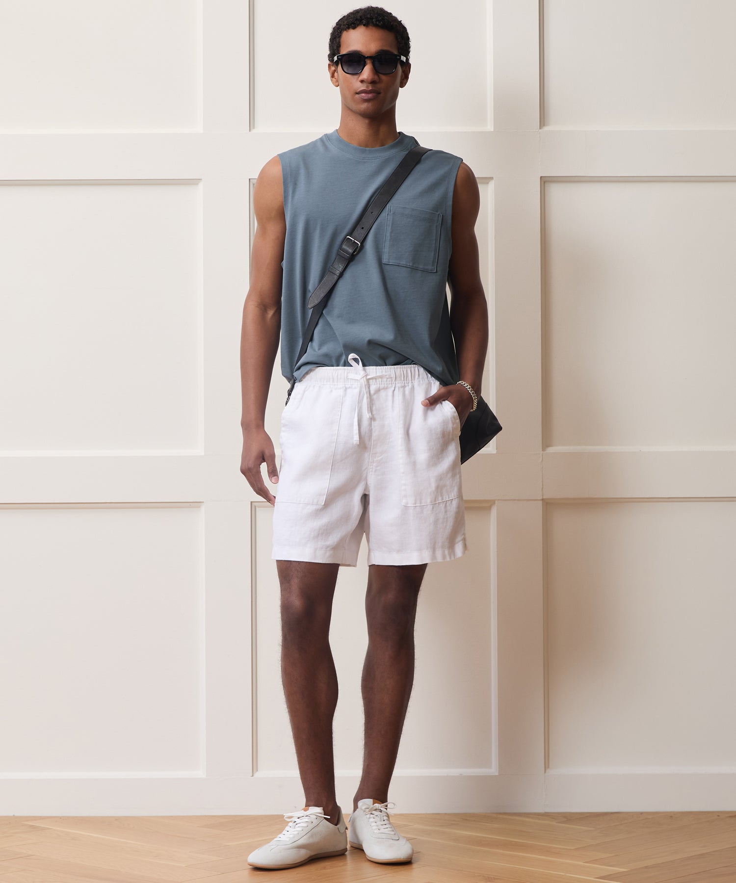 Boxy Jersey Muscle Tank