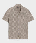 Italian Crosshatch Knit Shirt