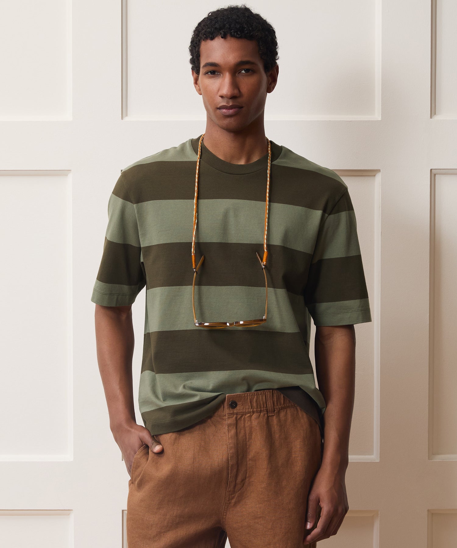 Boxy Jersey Rugby Tee