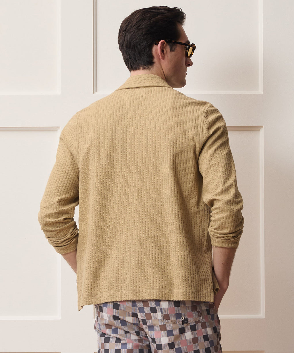 Knit Seersucker Shirt