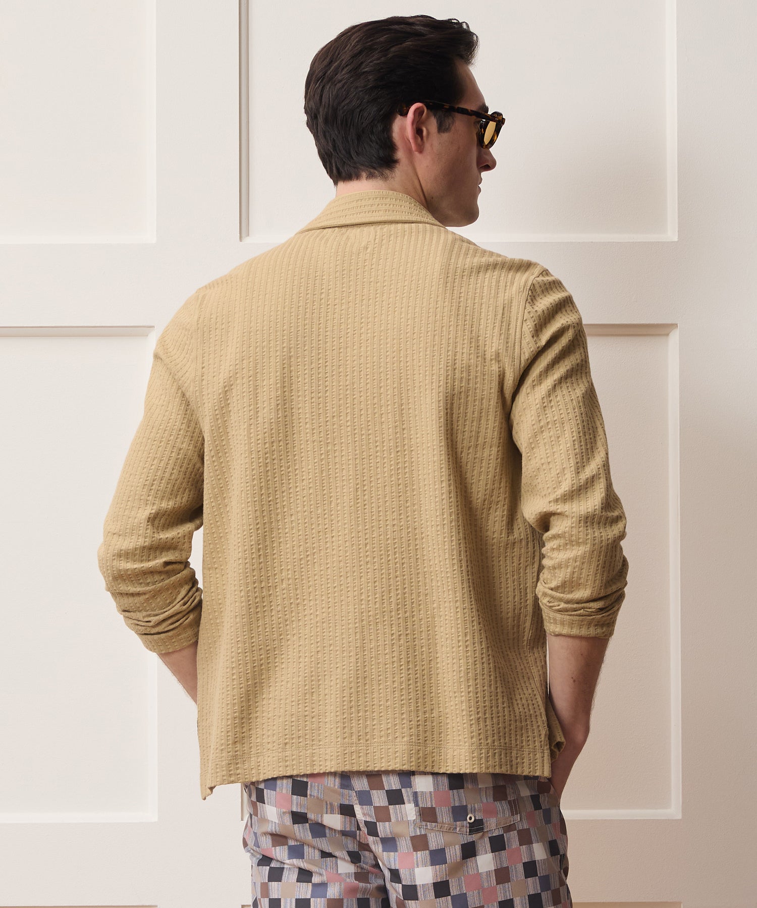 Knit Seersucker Shirt