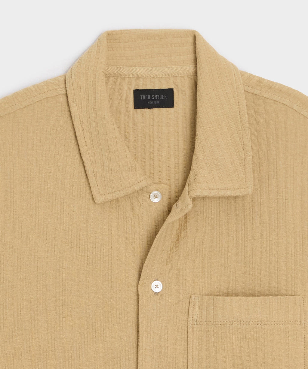 Knit Seersucker Shirt