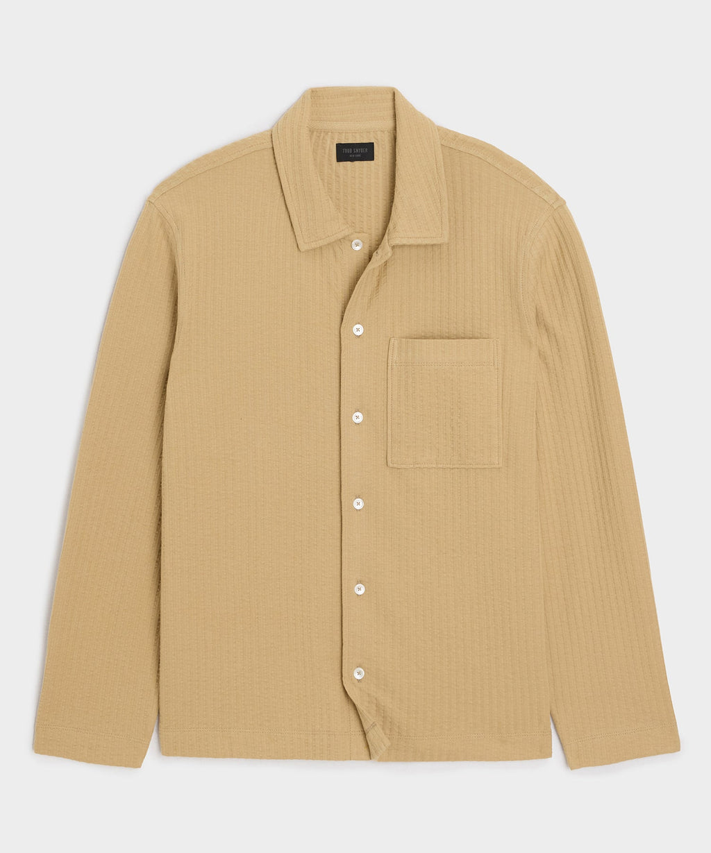 Knit Seersucker Shirt