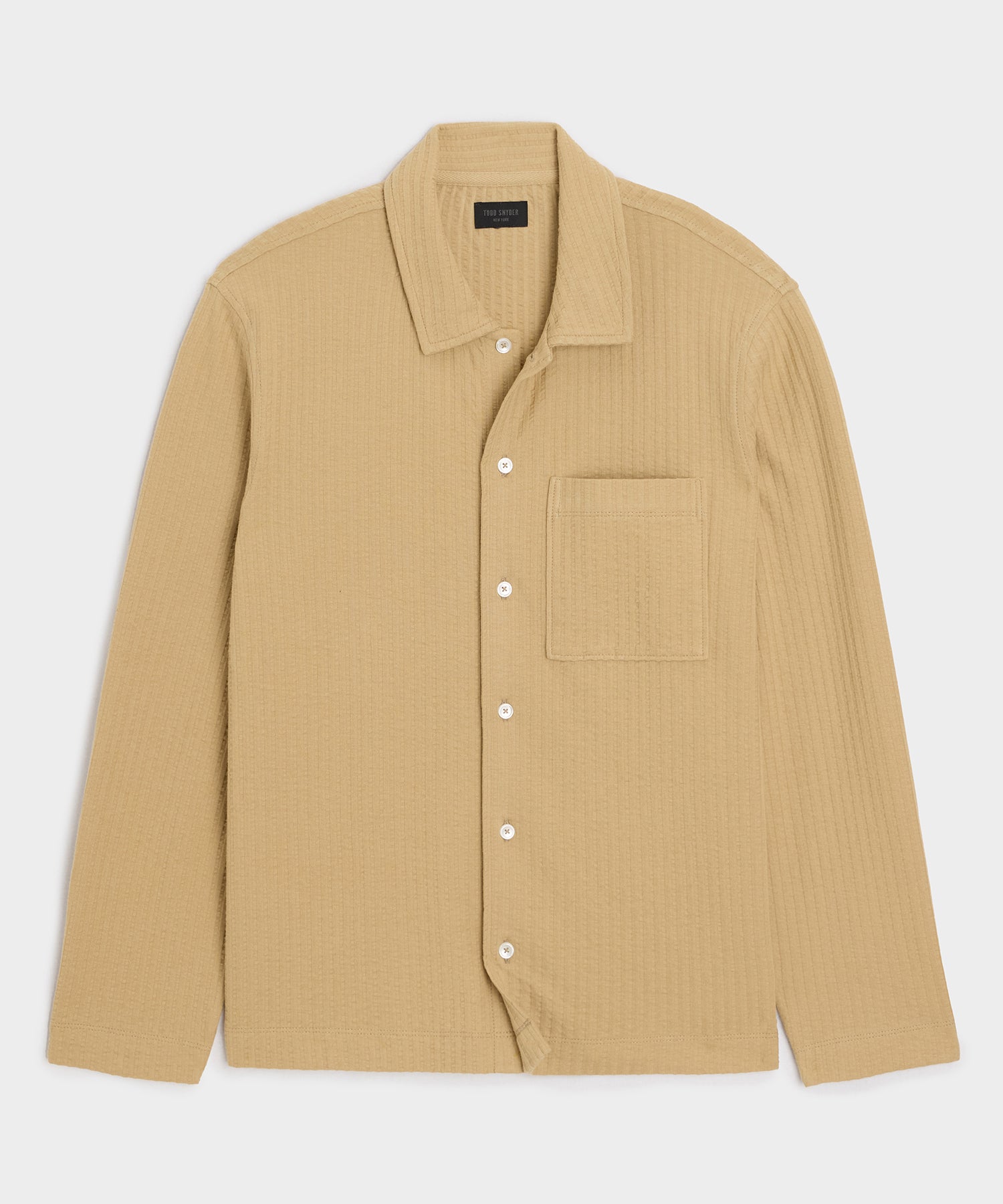 Knit Seersucker Shirt