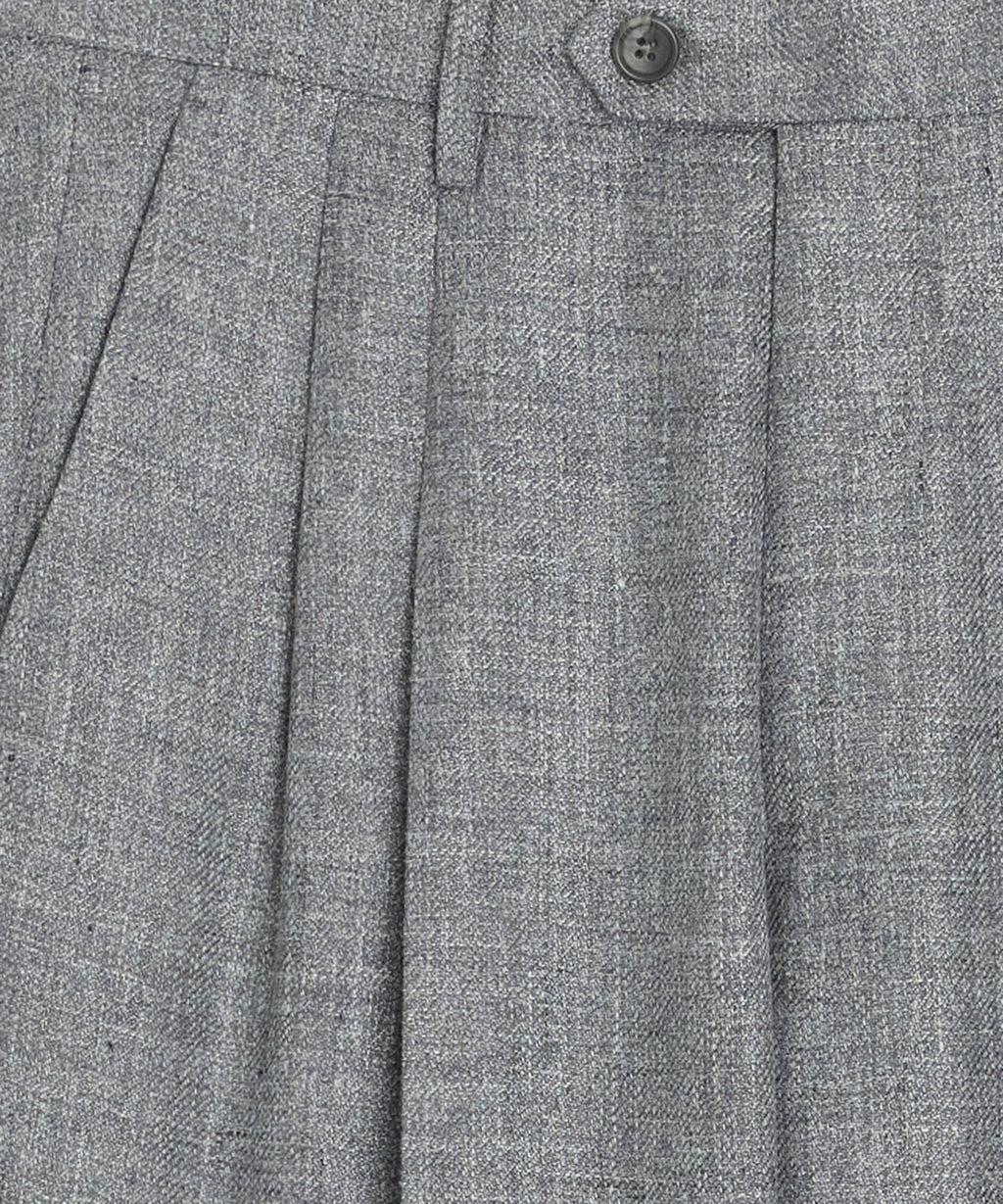 Italian Linen-Wool Wythe Trouser