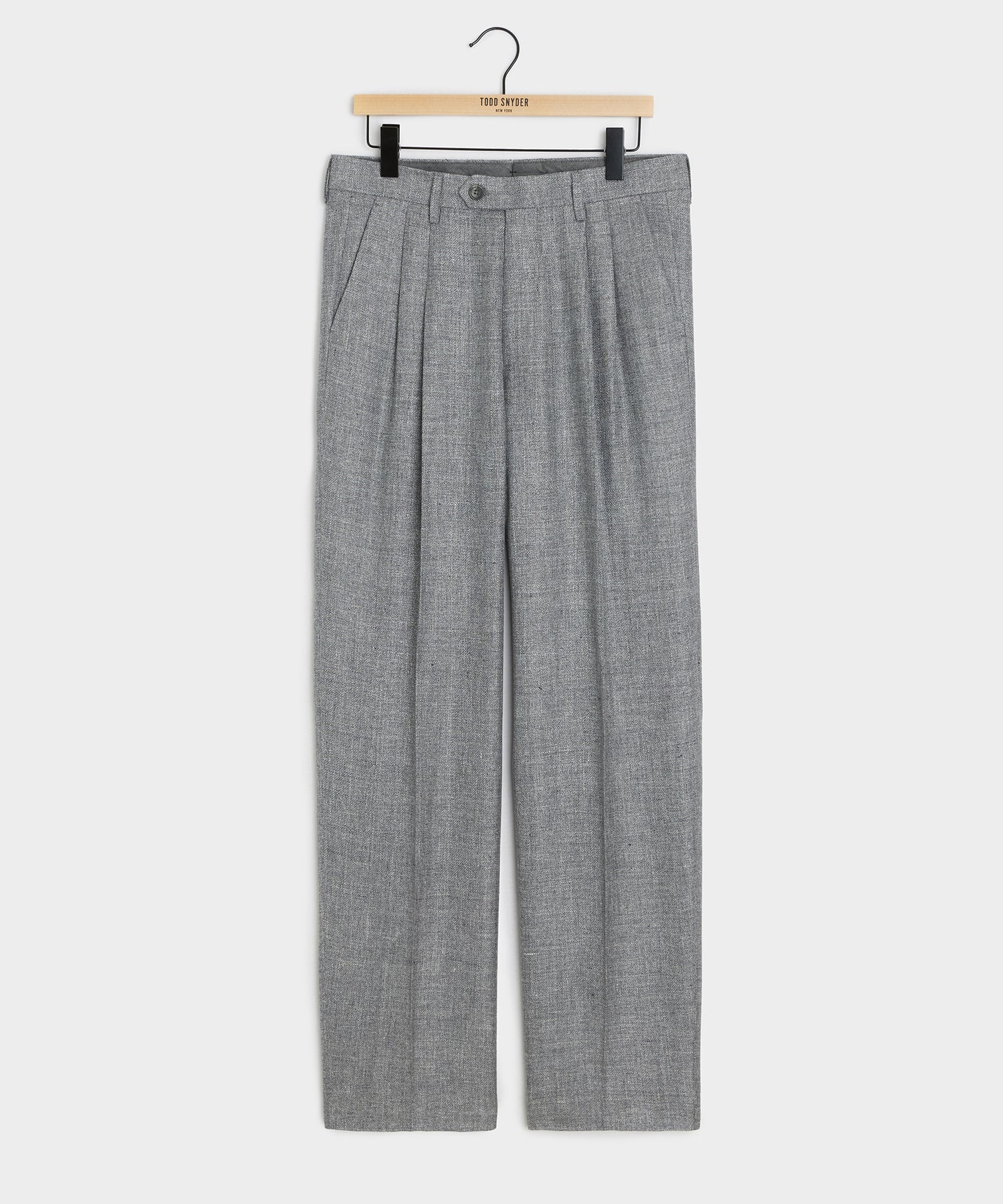 Italian Linen-Wool Wythe Trouser