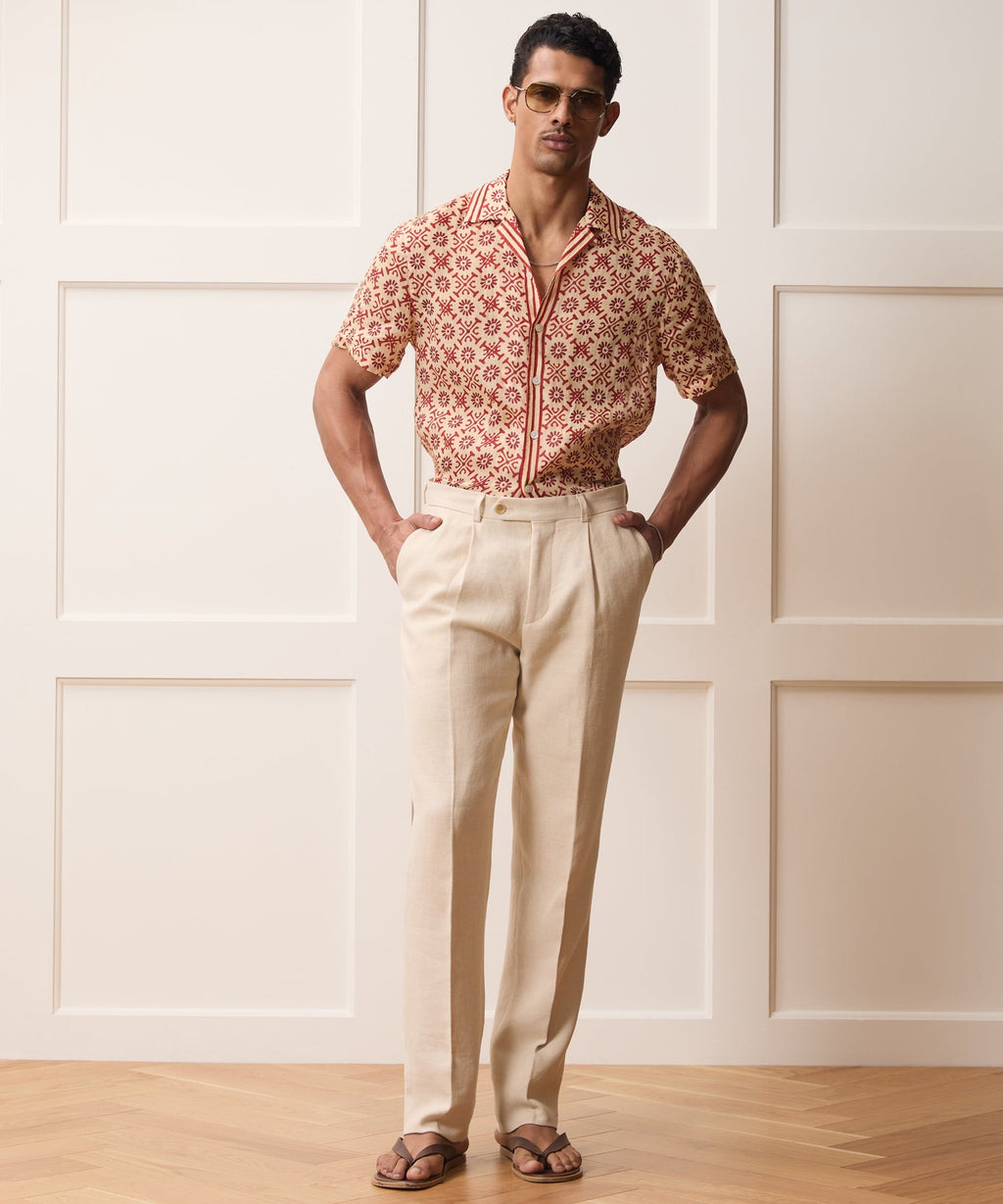 Italian Linen-Cotton Madison Suit