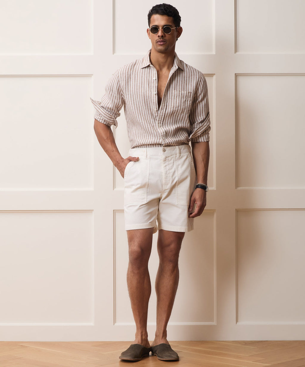 7" Corduroy Camp Short