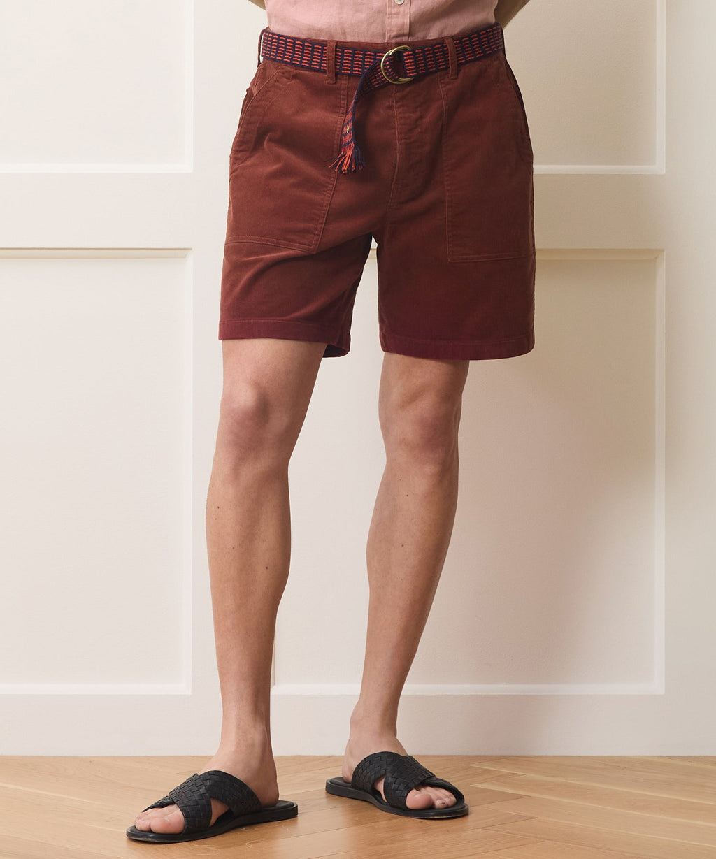 7" Corduroy Camp Short