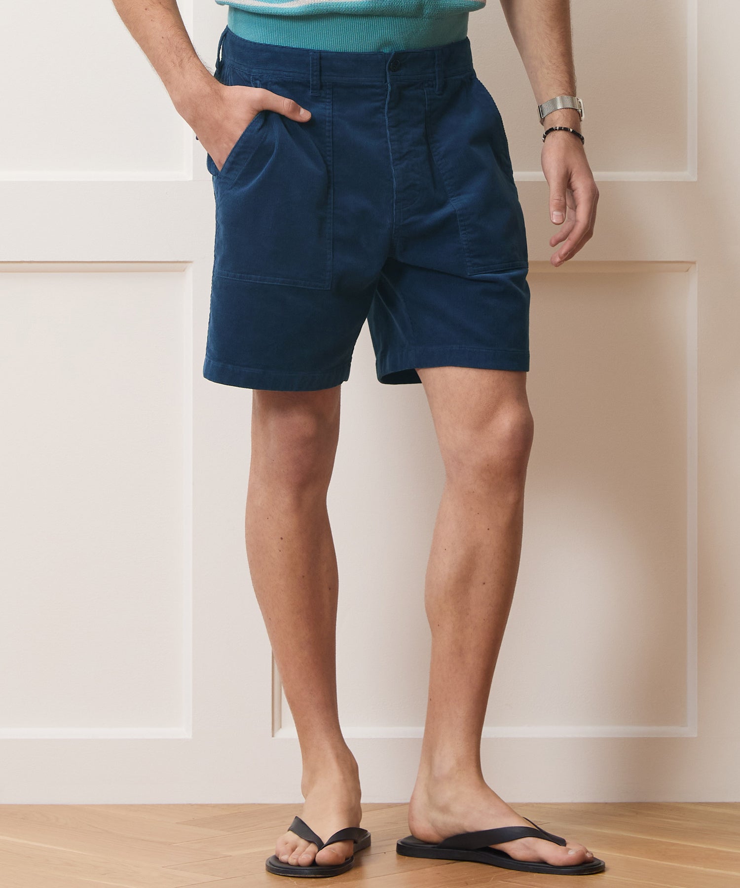 7" Corduroy Camp Short