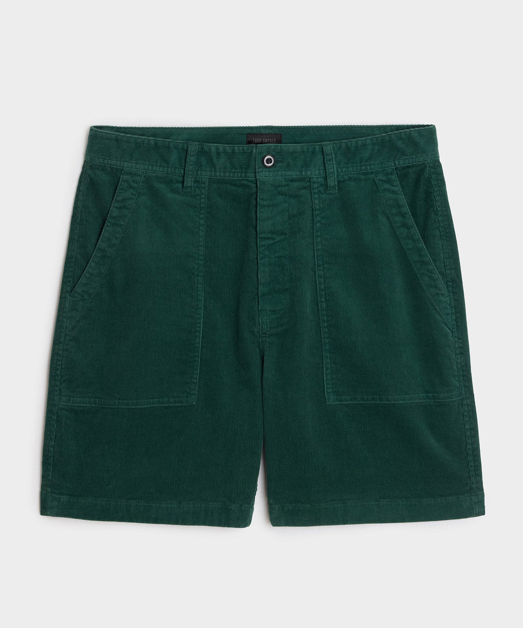 7" Corduroy Camp Short