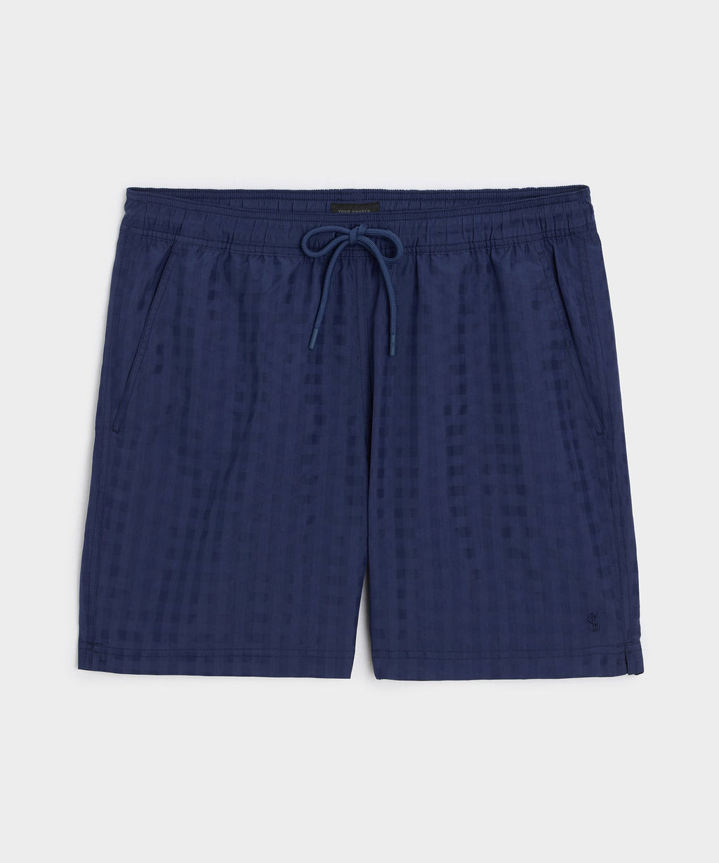 5" Seersucker Montauk Swim Trunk