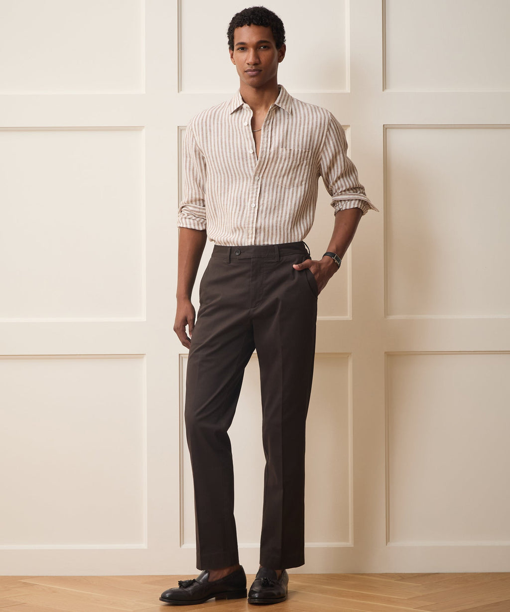 Italian Brushed Cotton Sutton Trouser