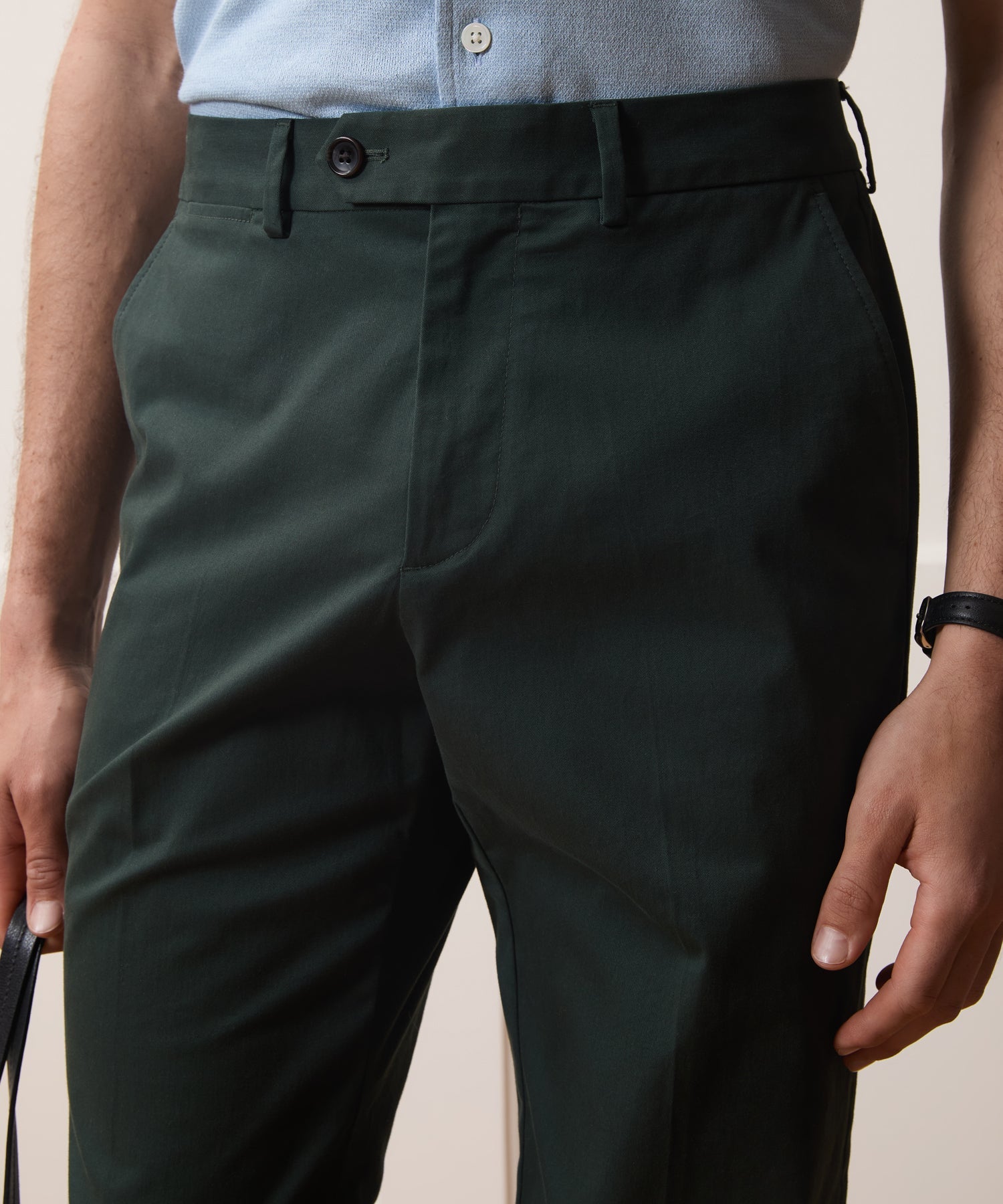 Italian Brushed Cotton Sutton Trouser