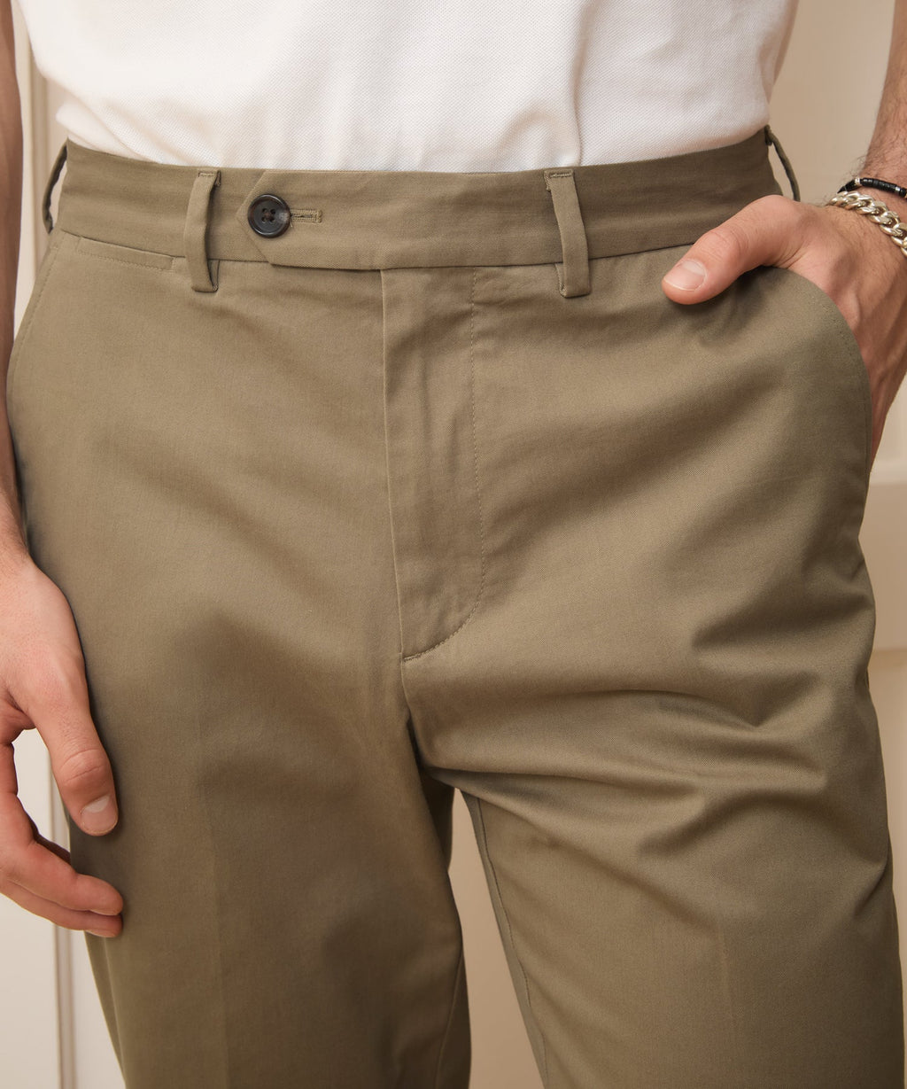 Italian Brushed Cotton Sutton Trouser