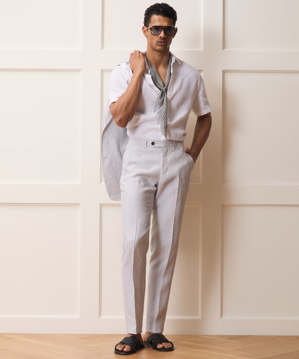 Italian Linen Sutton Trouser