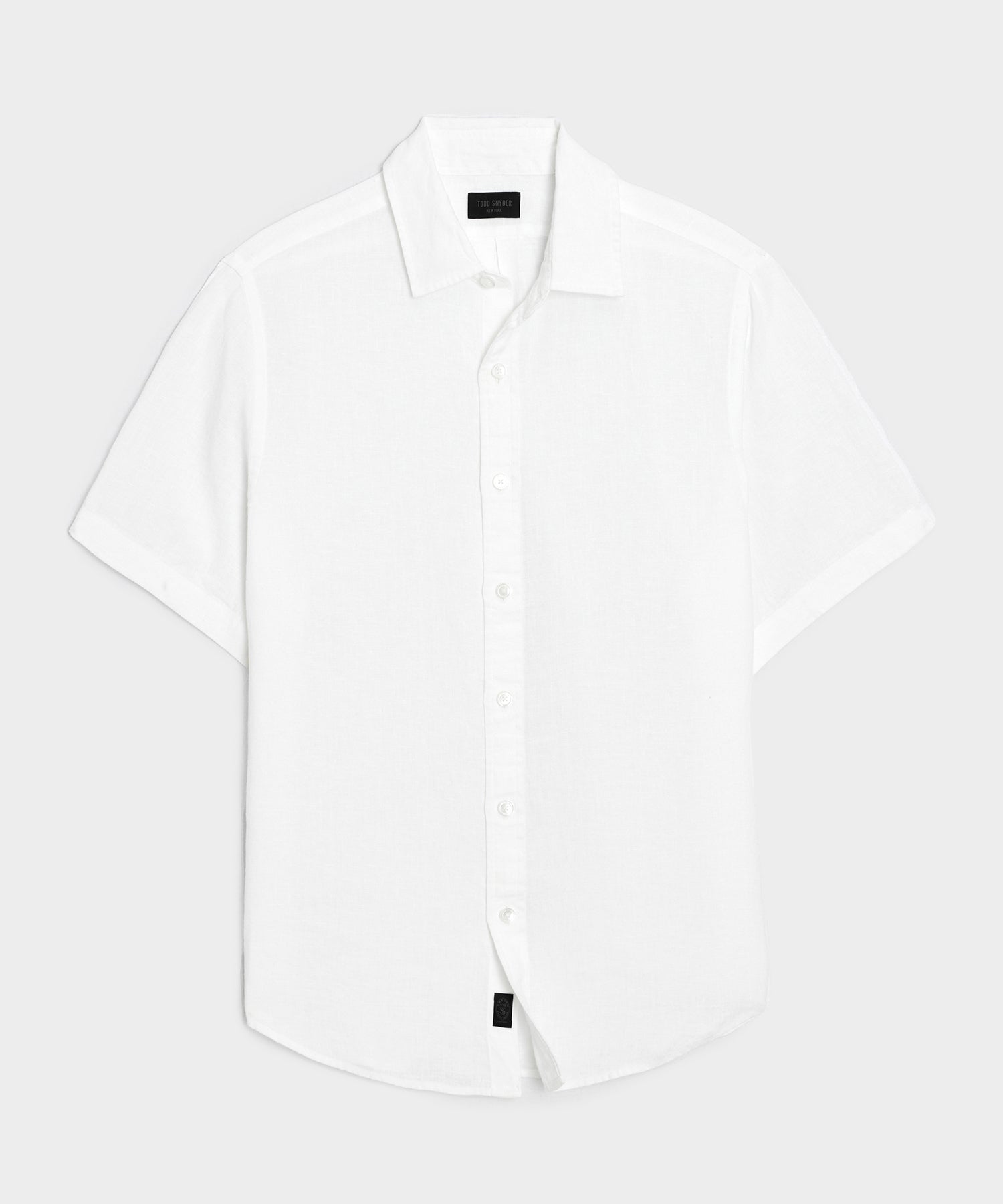 Irish Linen Point Collar Shirt