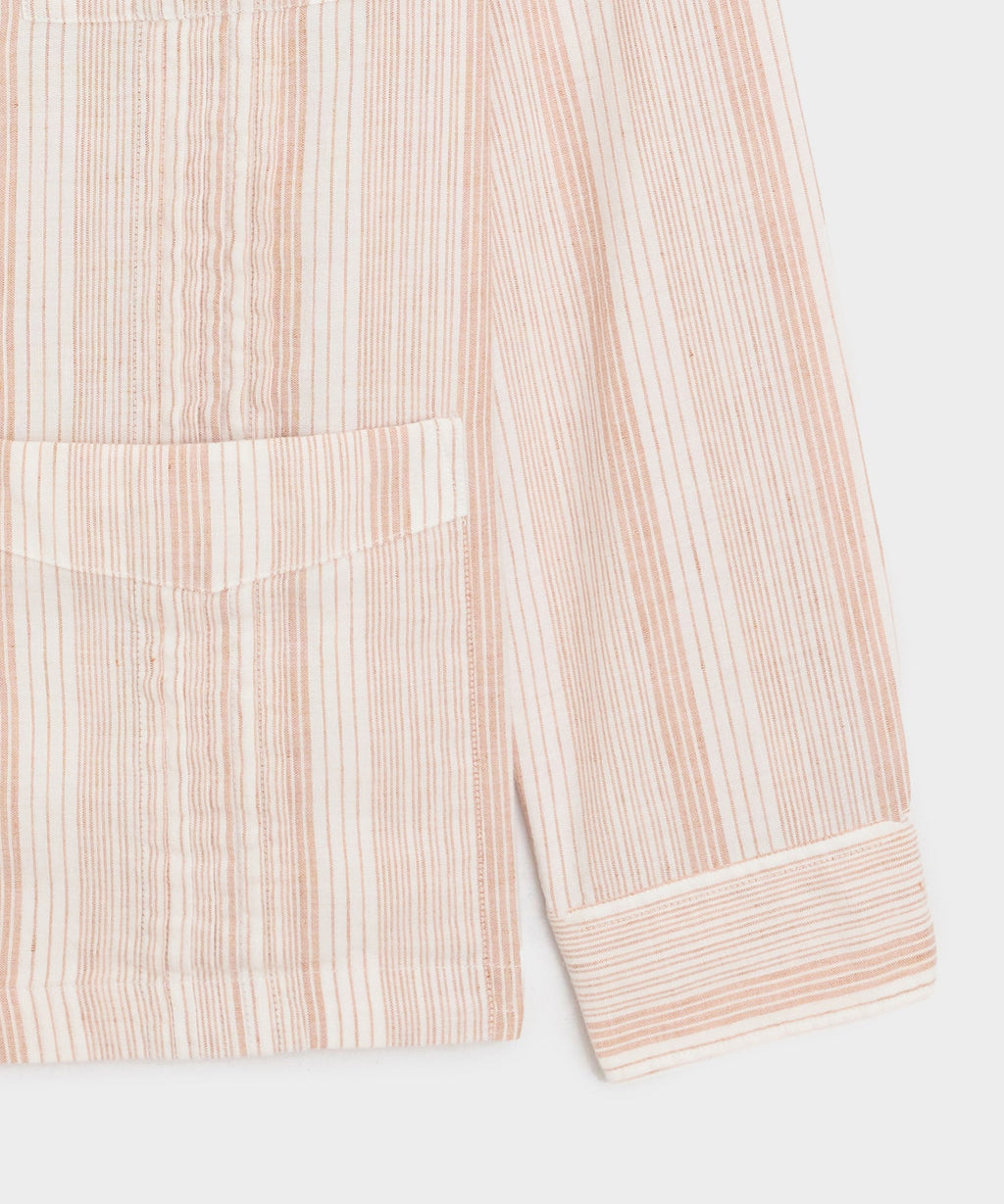 Cotton-Linen Guayabera Shirt