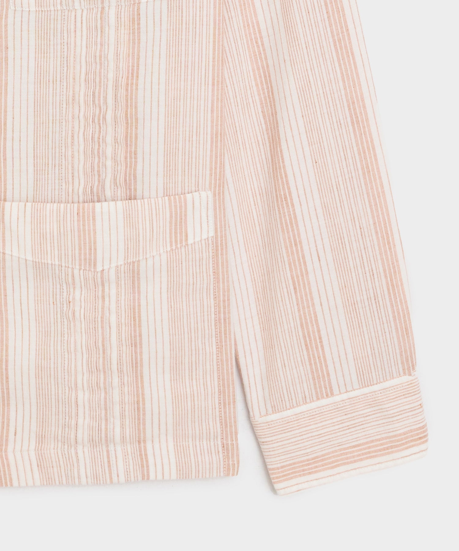 Cotton-Linen Guayabera Shirt