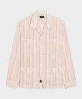 Cotton-Linen Guayabera Shirt