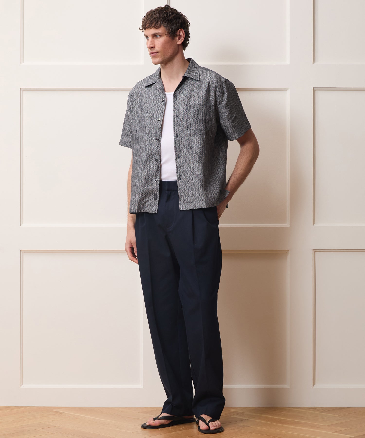 Linen Capri Shirt