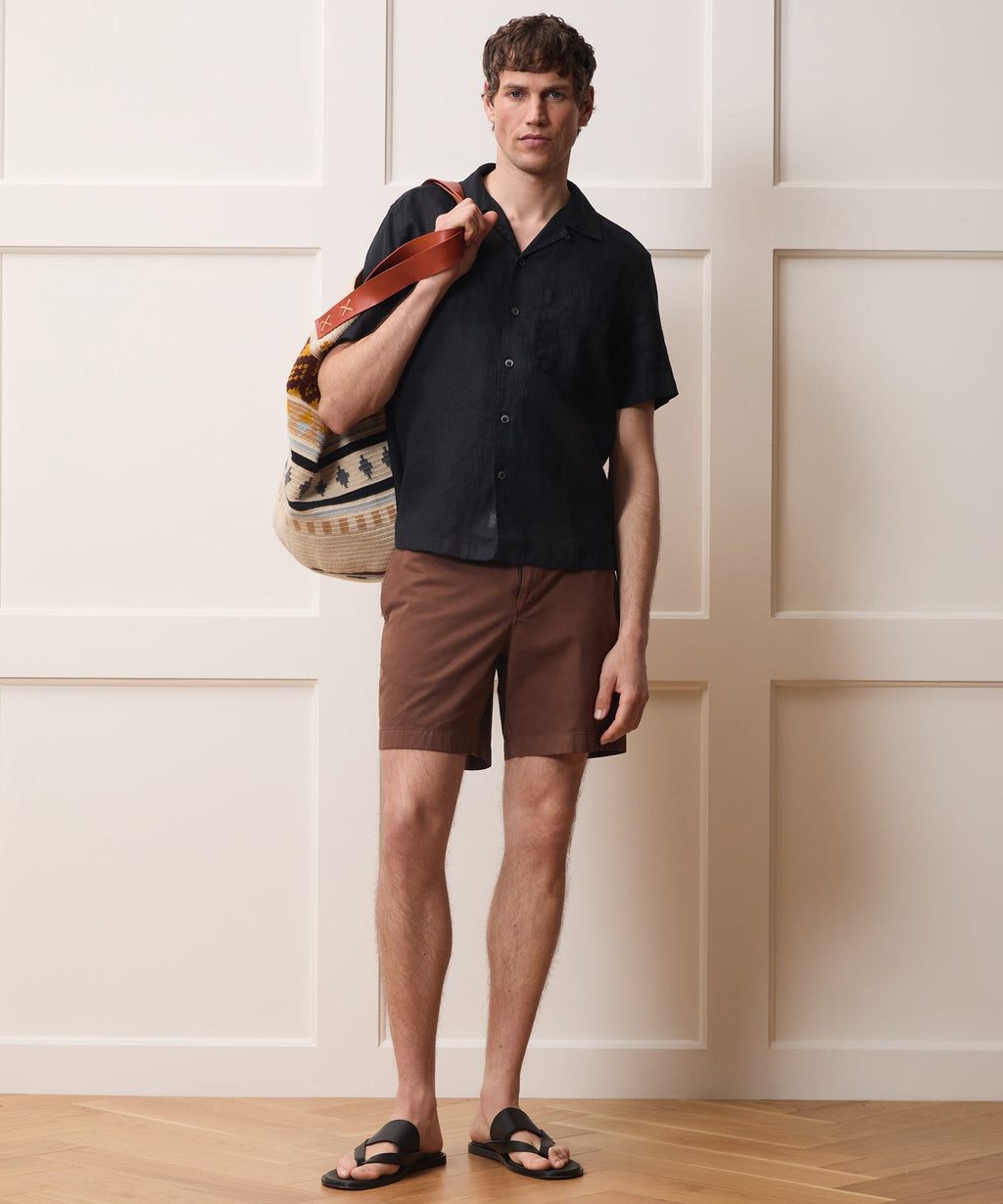 Irish Linen Capri Shirt