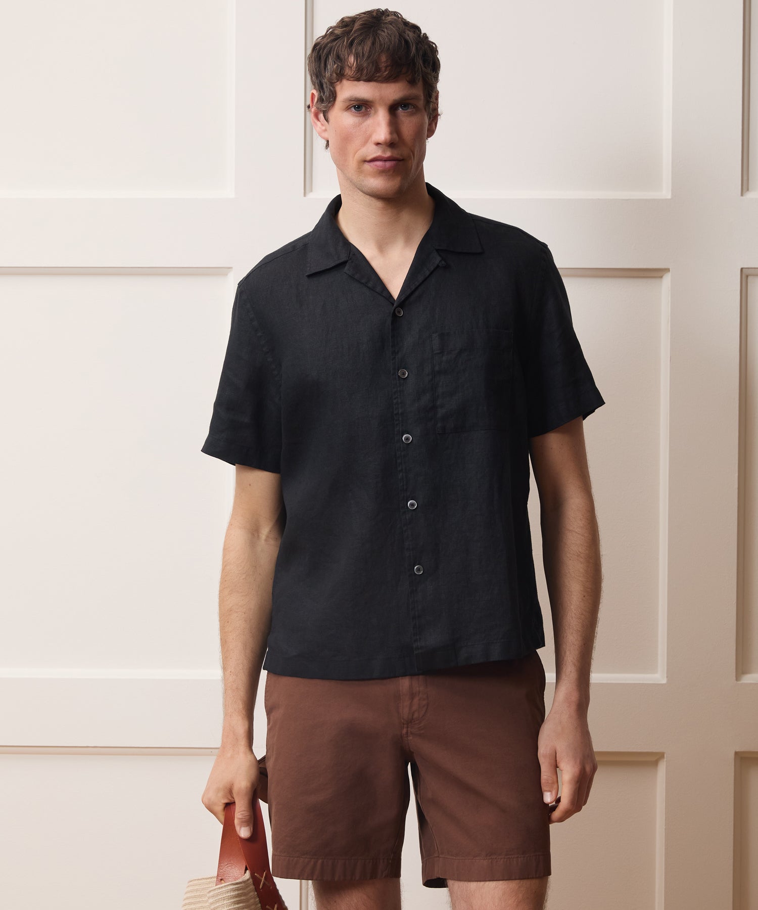 Irish Linen Capri Shirt