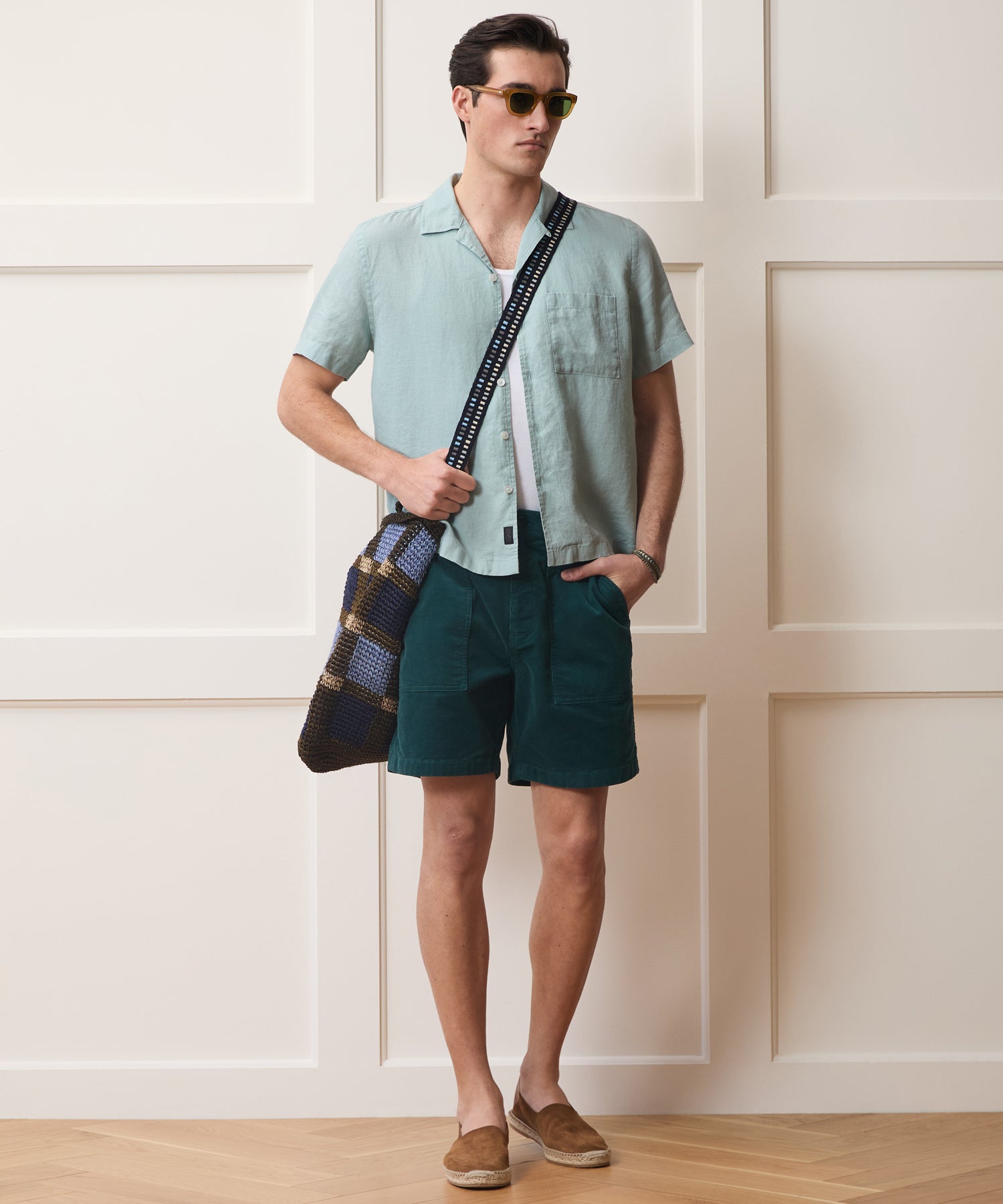 Irish Linen Capri Shirt