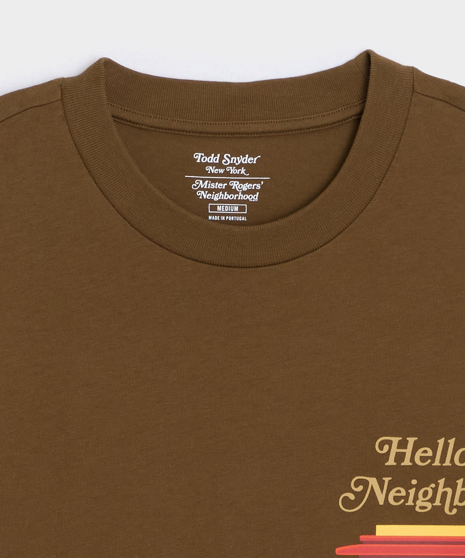 Todd Snyder x Mister Rogers' Neighborhood Trolley Tee