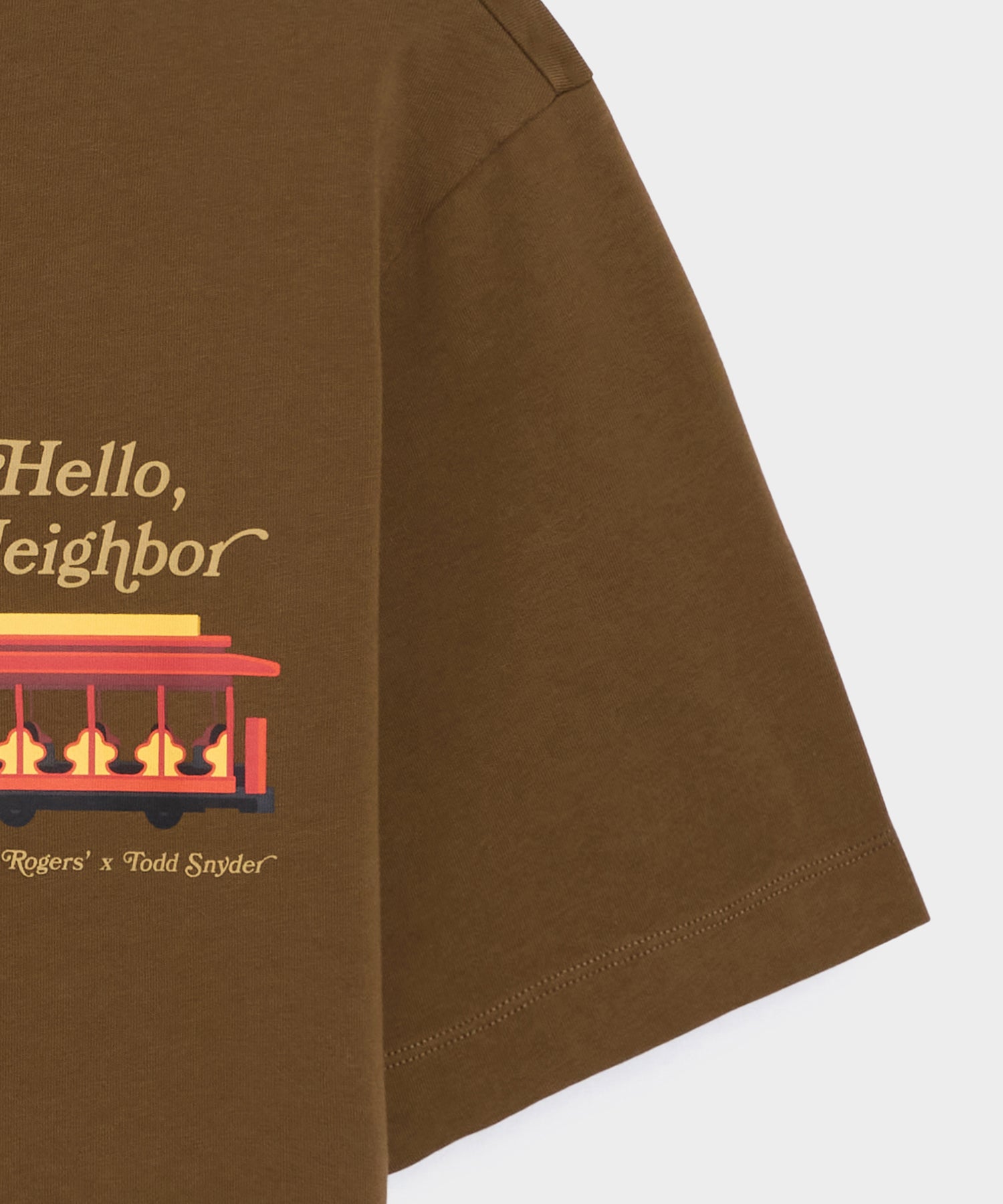 Todd Snyder x Mister Rogers' Neighborhood Trolley Tee