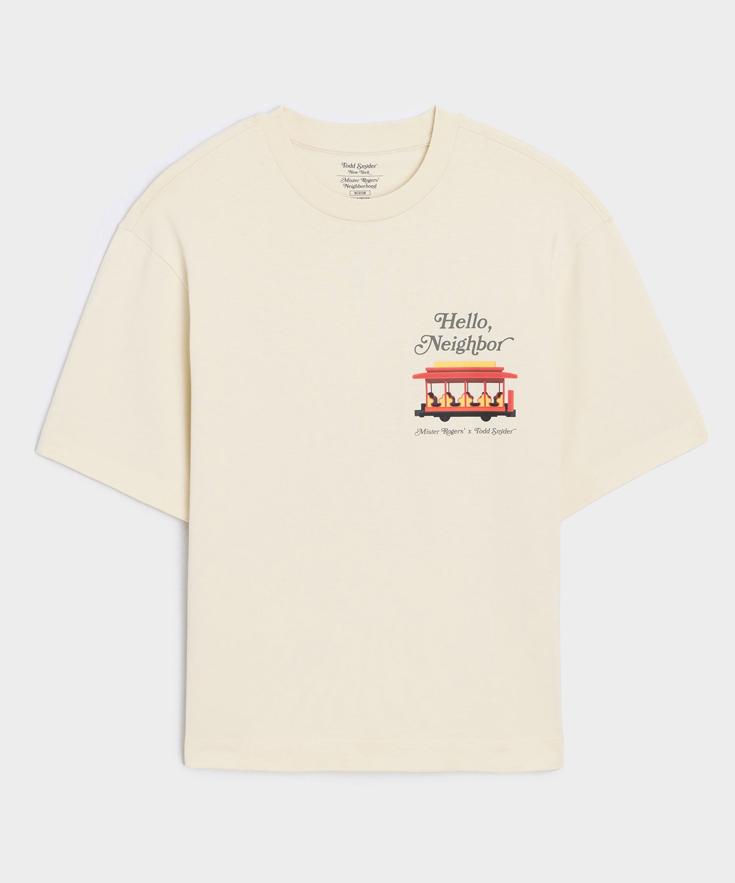 Todd Snyder x Mister Rogers' Neighborhood Trolley Tee