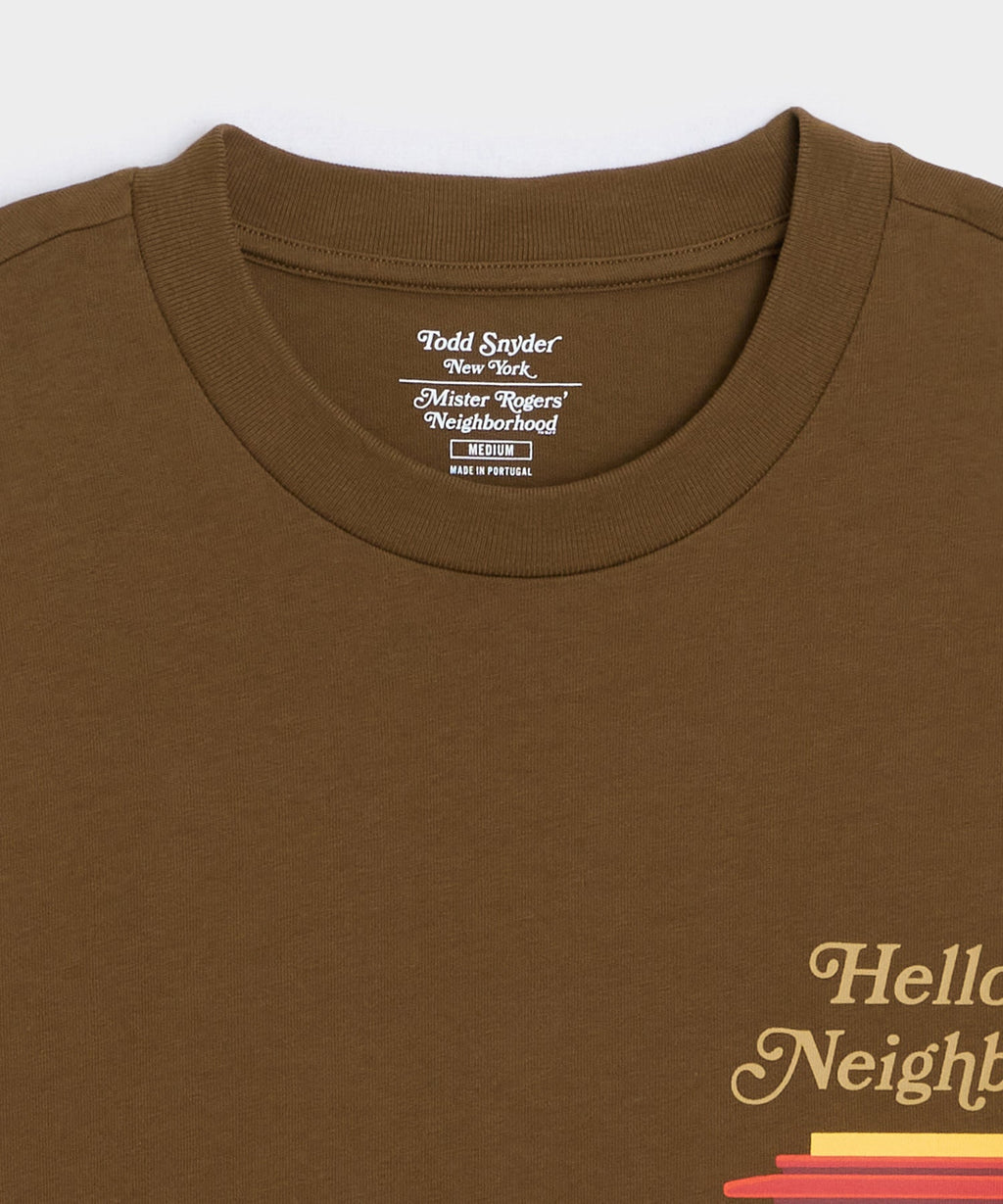 Todd Snyder x Mister Rogers' Neighborhood Trolley Tee
