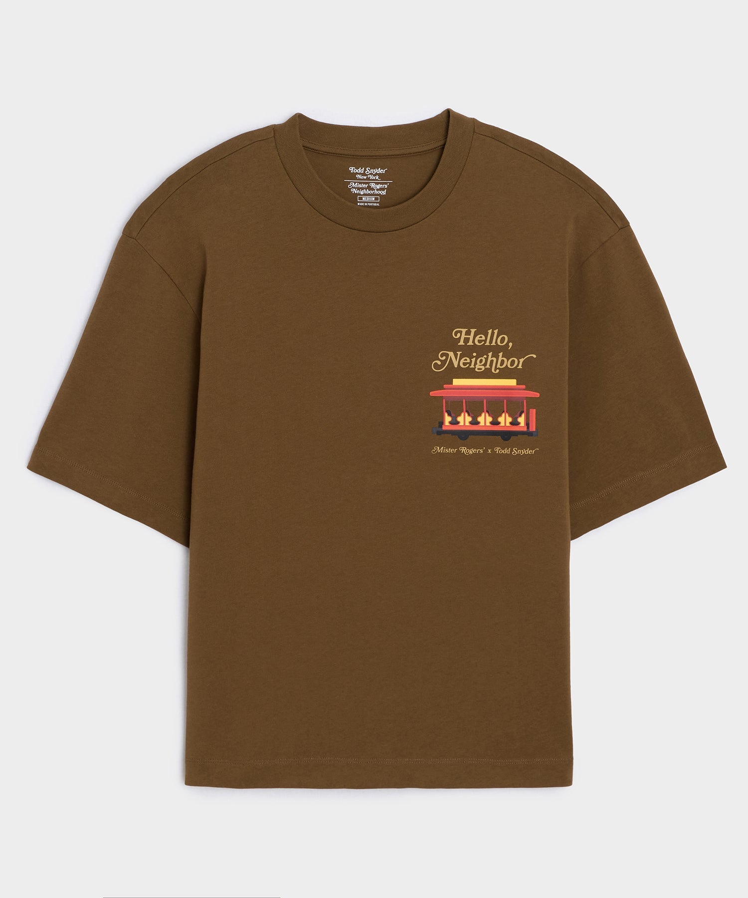 Todd Snyder x Mister Rogers' Neighborhood Trolley Tee