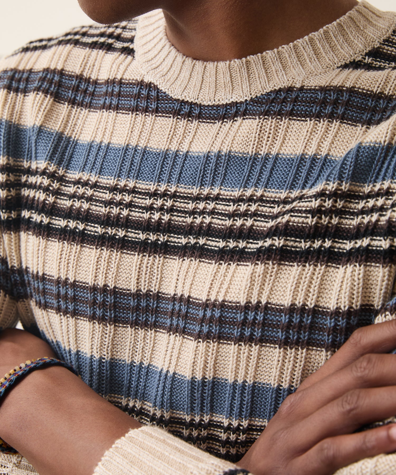 Linen Crewneck Sweater