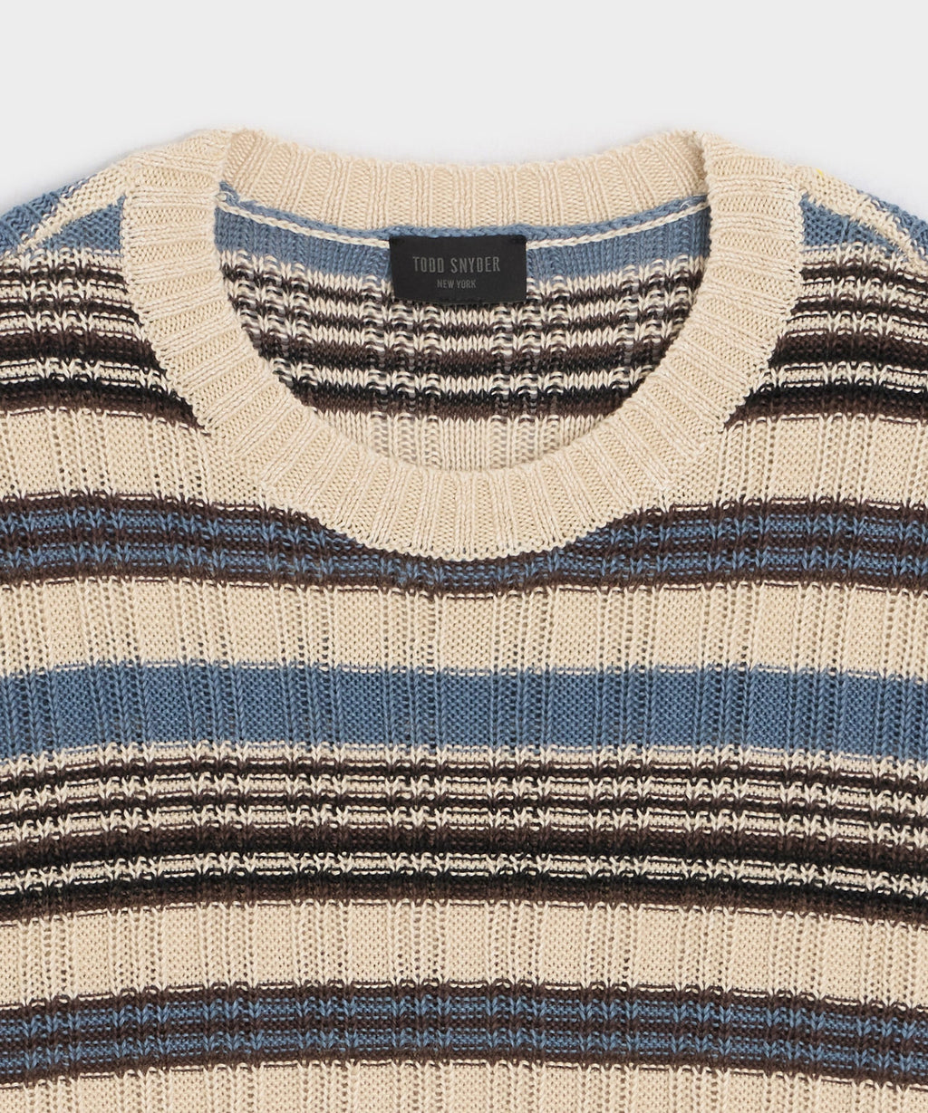 Linen Crewneck Sweater