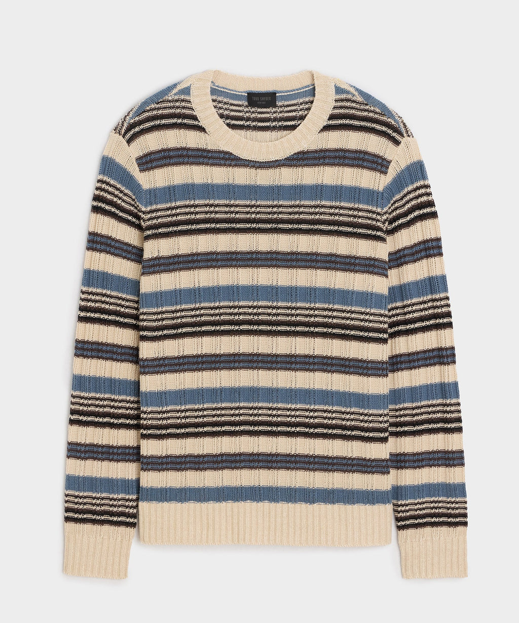 Linen Crewneck Sweater