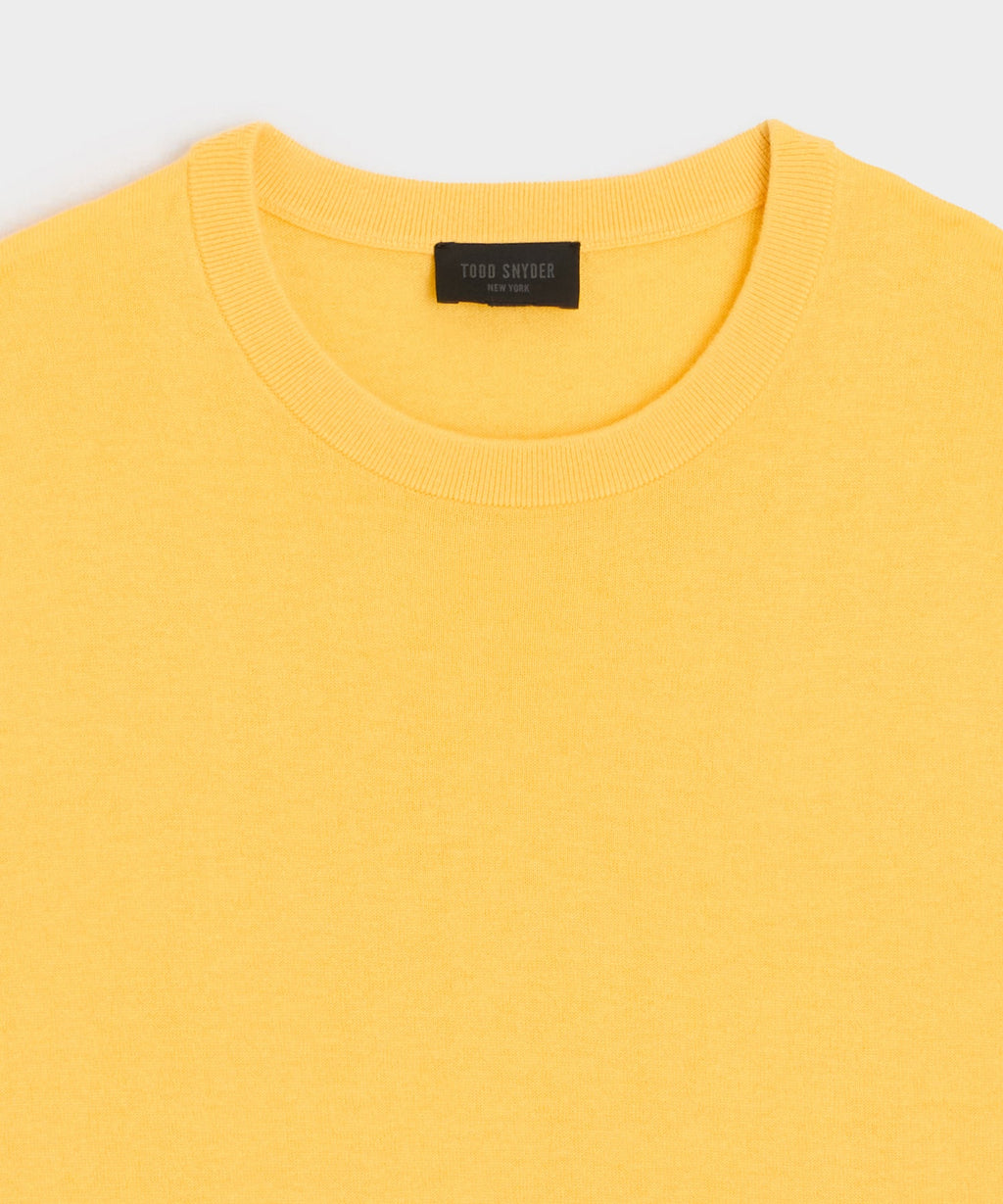 Silk-Cashmere Sweater Tee