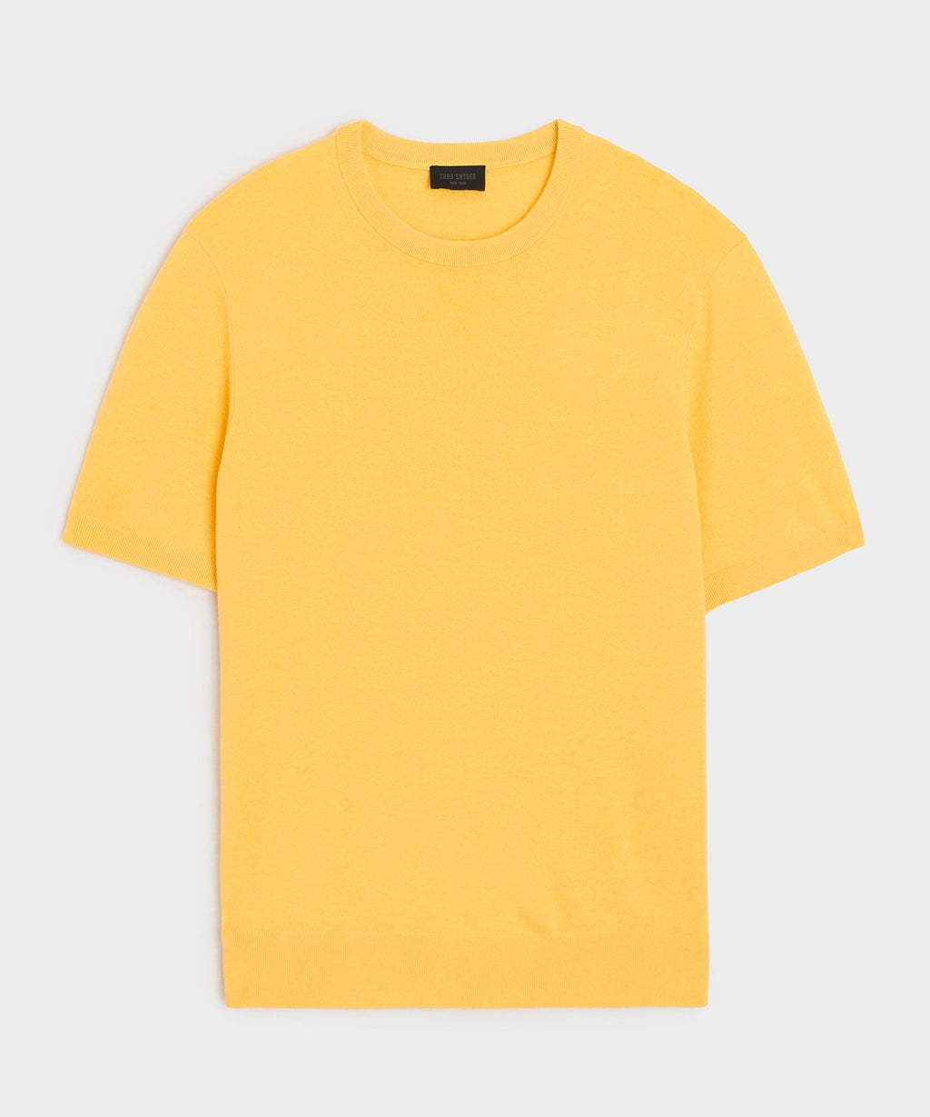 Silk-Cashmere Sweater Tee
