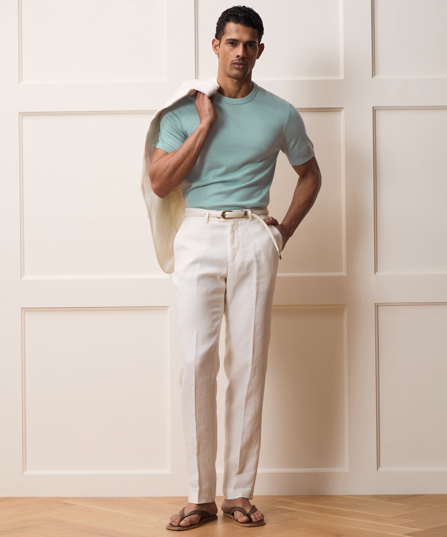 Silk-Cashmere Sweater Tee