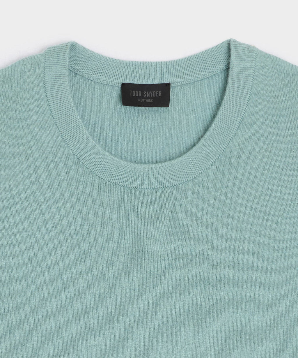 Silk-Cashmere Sweater Tee