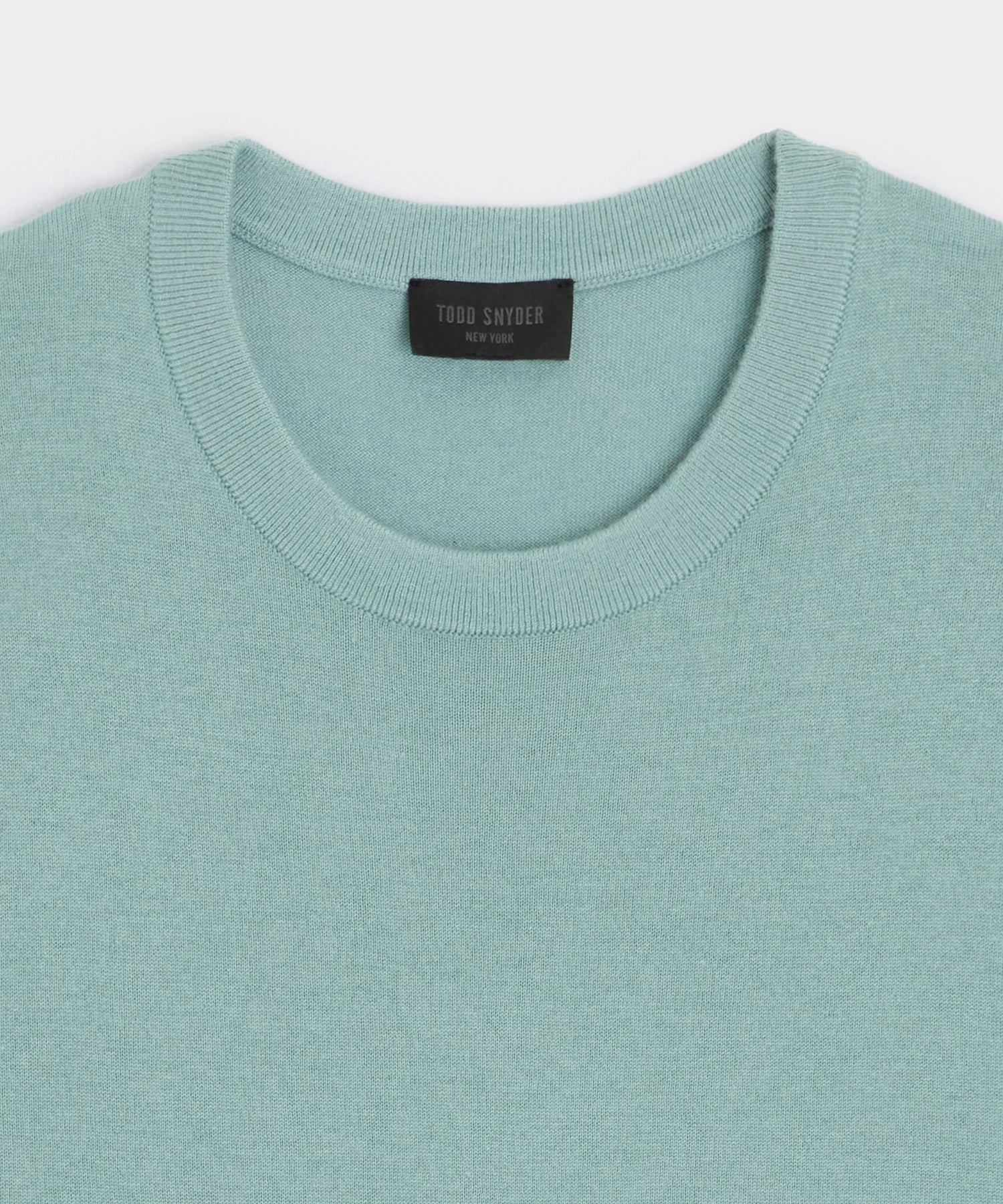 Silk-Cashmere Sweater Tee
