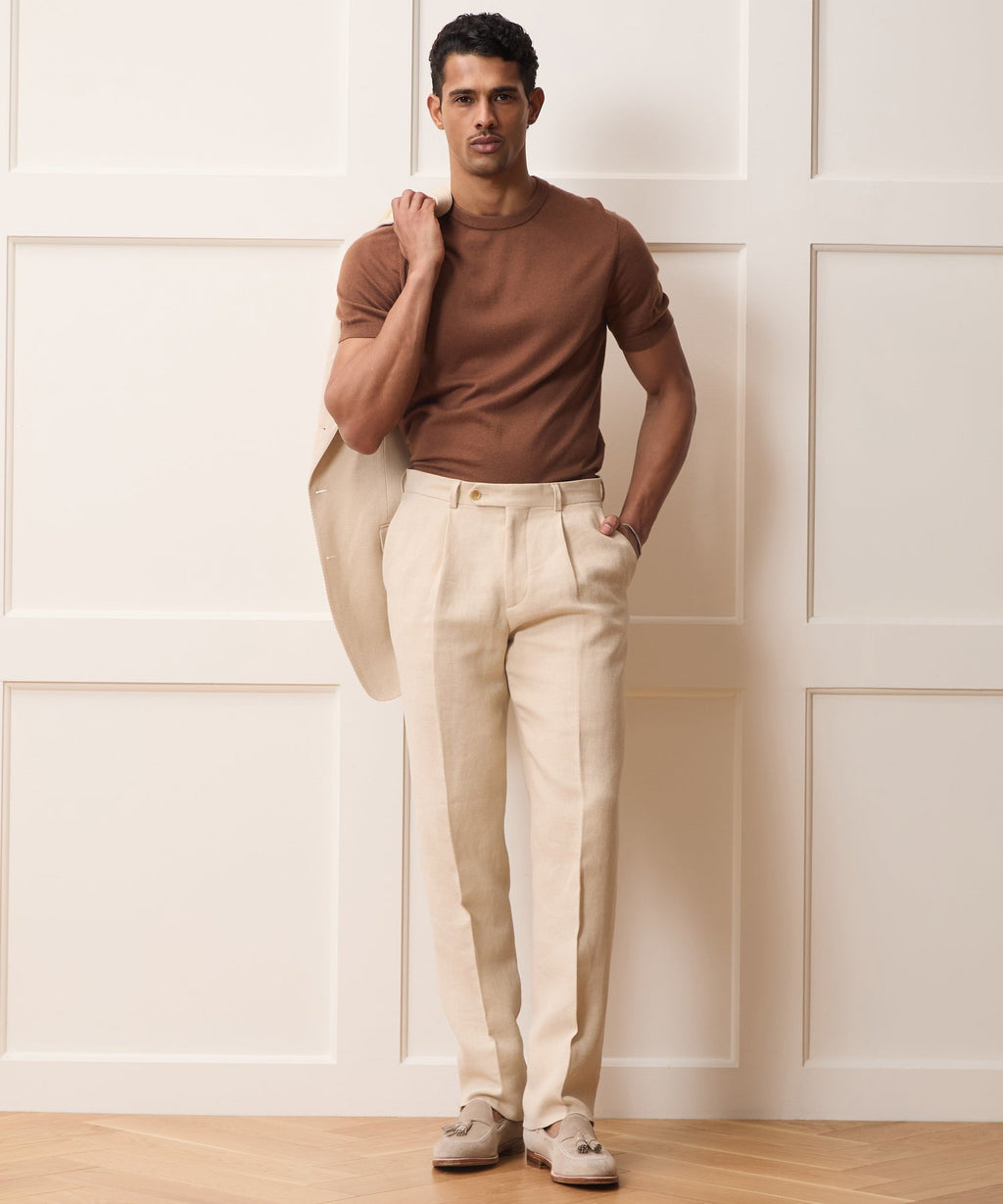 Silk-Cashmere Sweater Tee