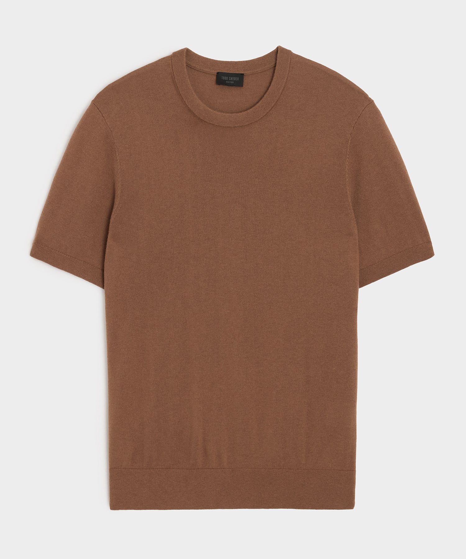 Silk-Cashmere Sweater Tee