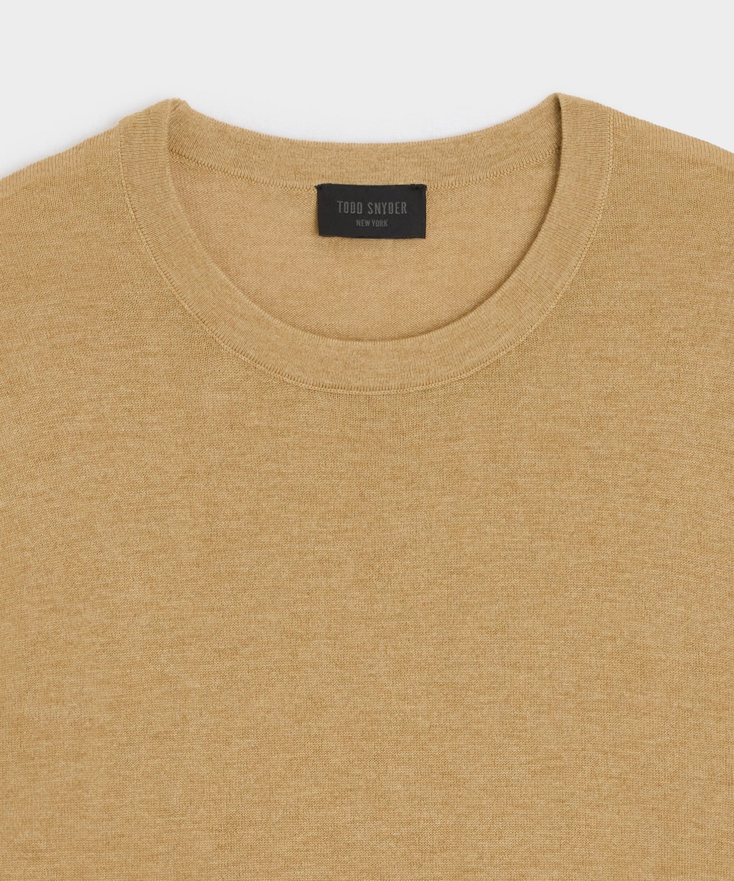 Silk-Cashmere Crewneck Sweater