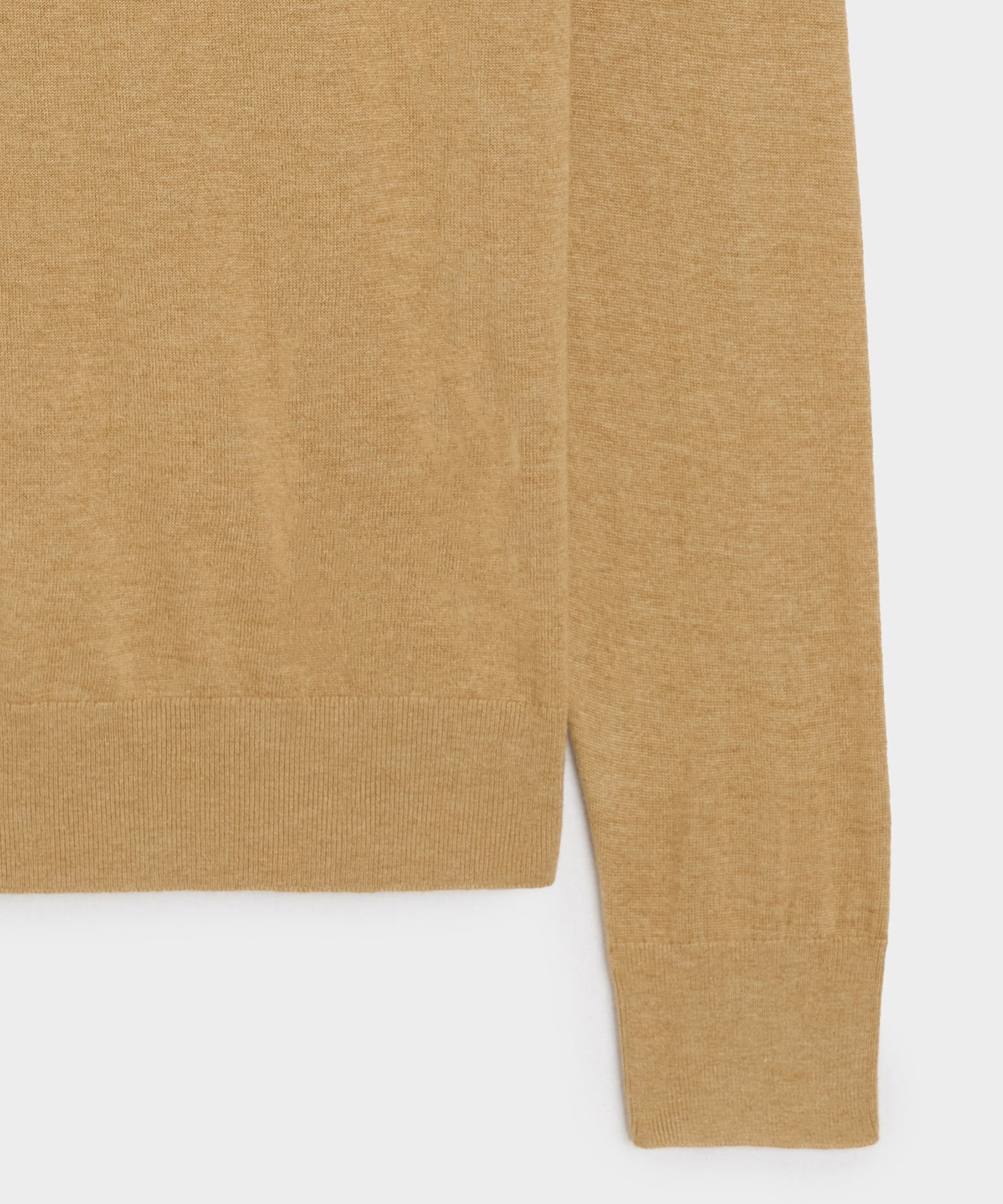 Silk-Cashmere Crewneck Sweater