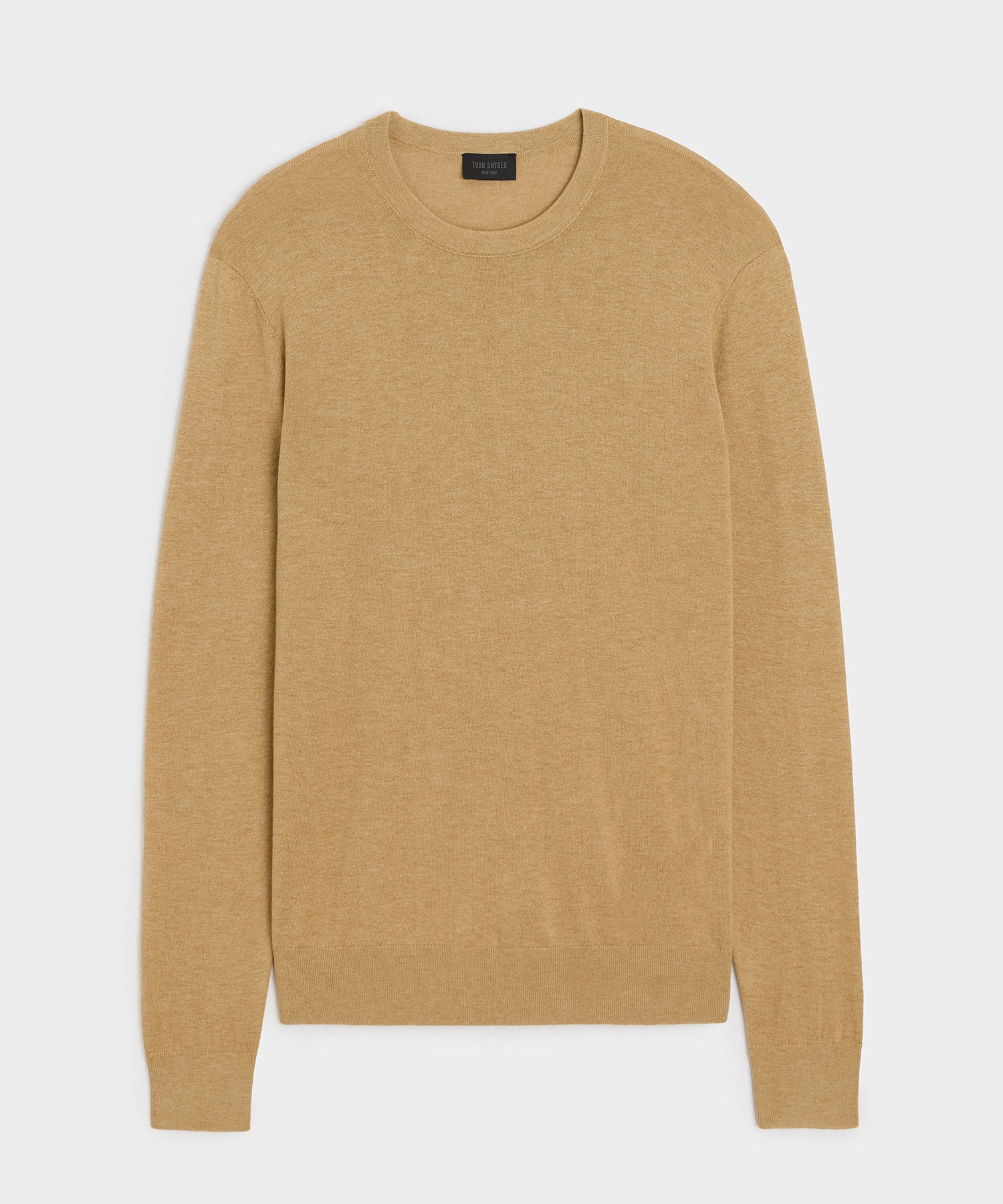 Silk-Cashmere Crewneck Sweater